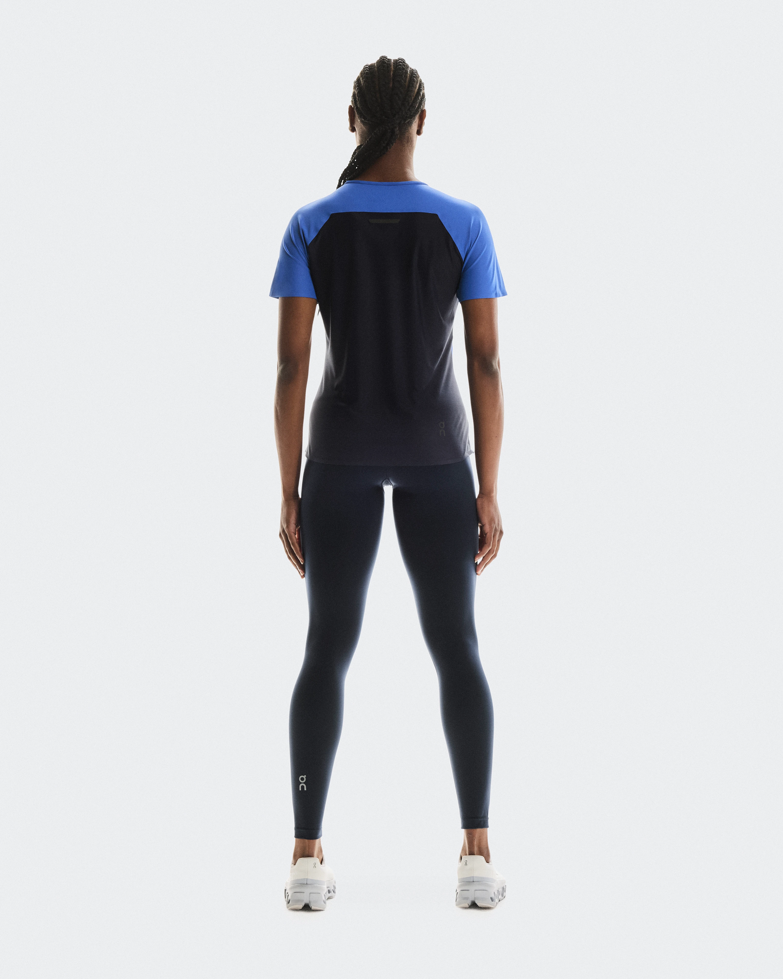On Performance-T Zaffre & Navy Femme Hauts et t-shirts