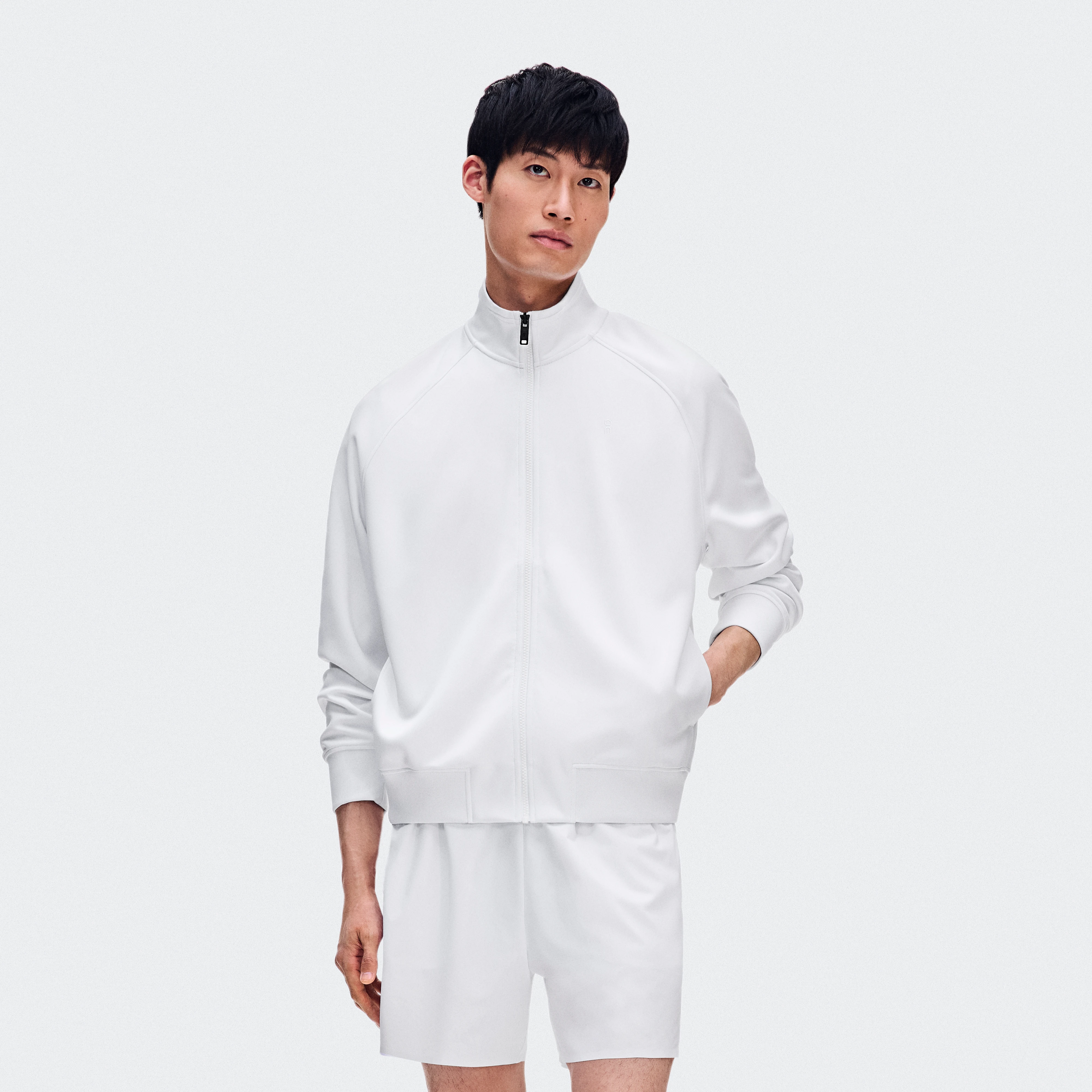 On Courtside Full Zip LDN White Homme – Style tennis, quotidien