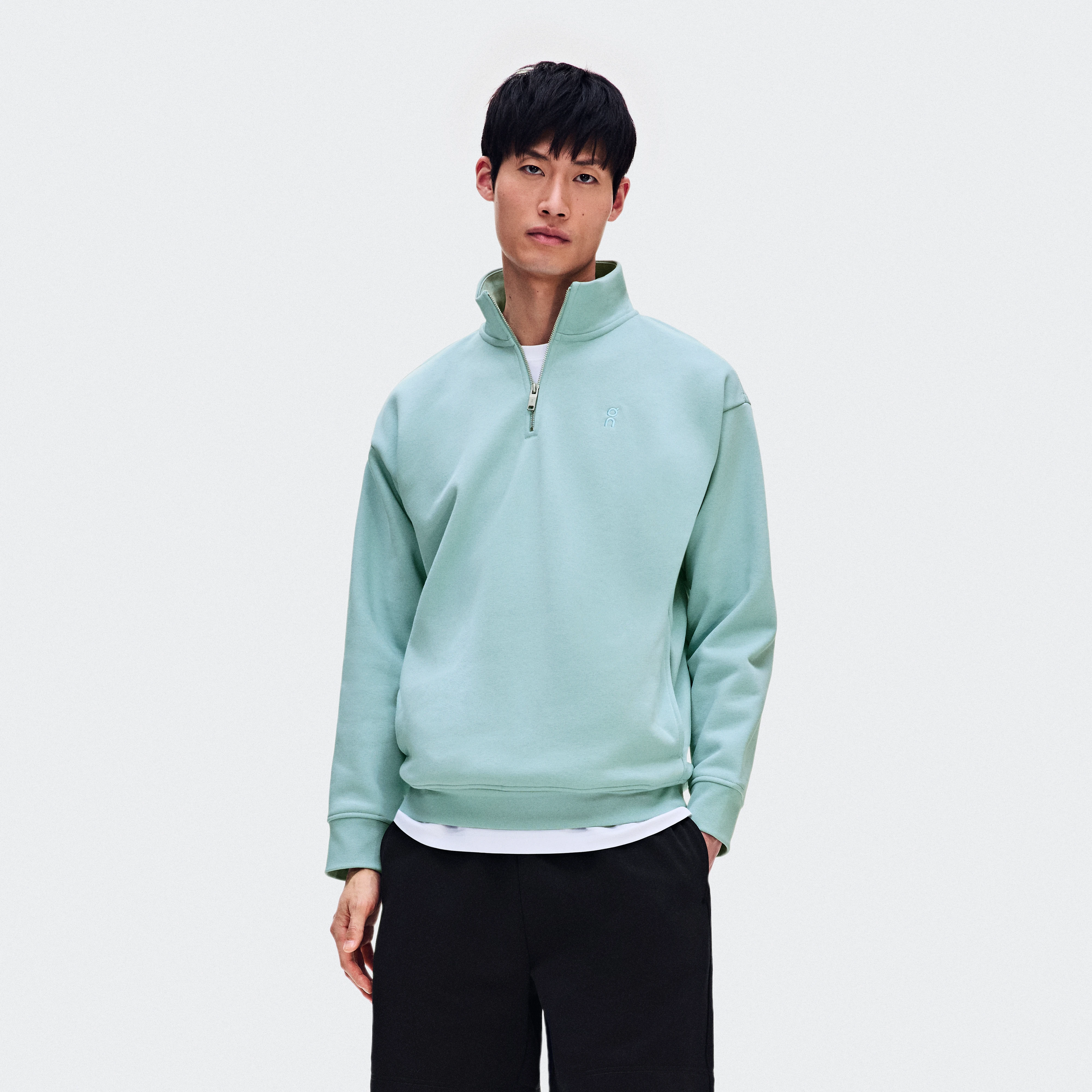 On Club Collective 1/4 Zip Brook Homme – Confort toute la journée Sweats à capuche et sweats