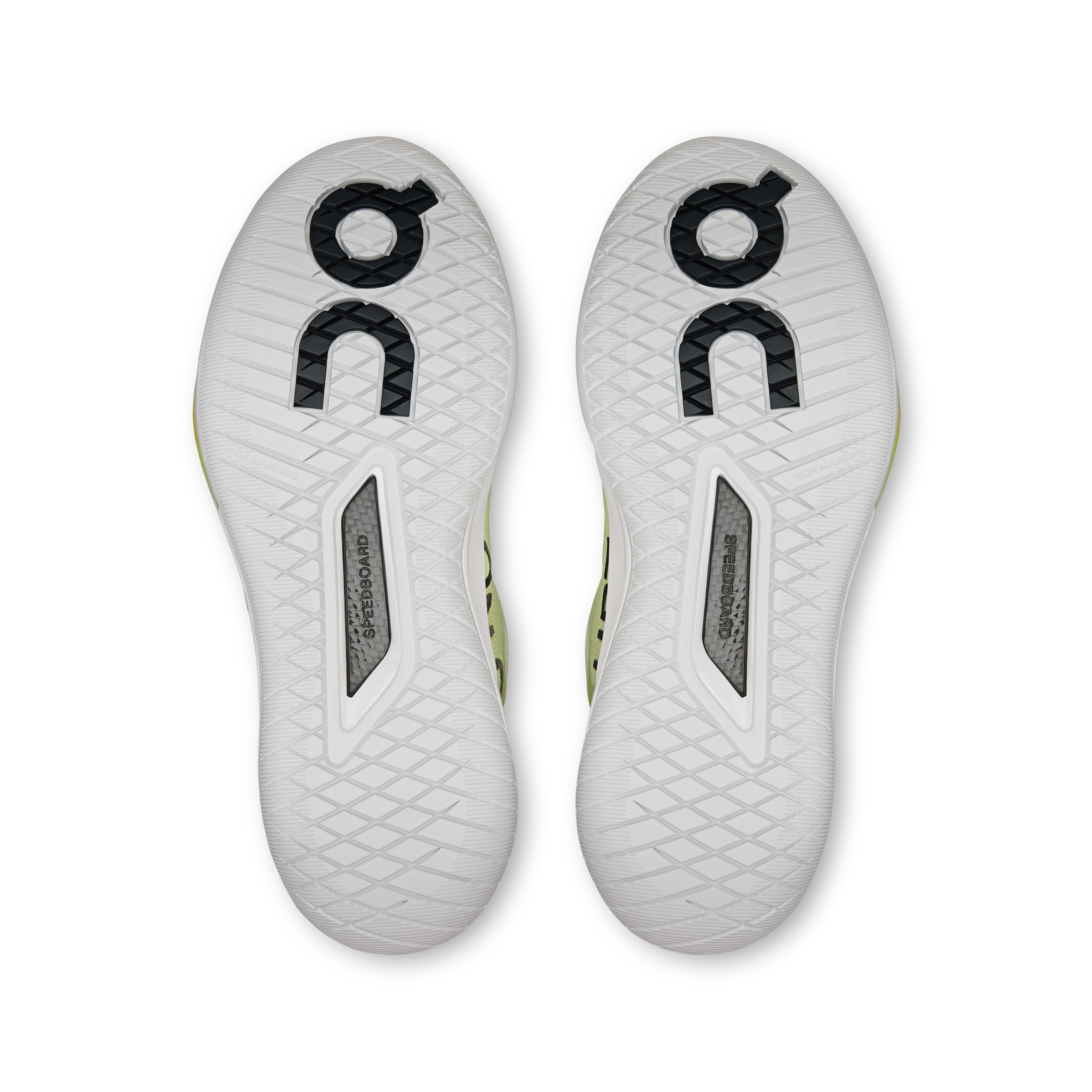 On THE ROGER Pro 3 Linen & Lime Femme Tennis Chaussures
