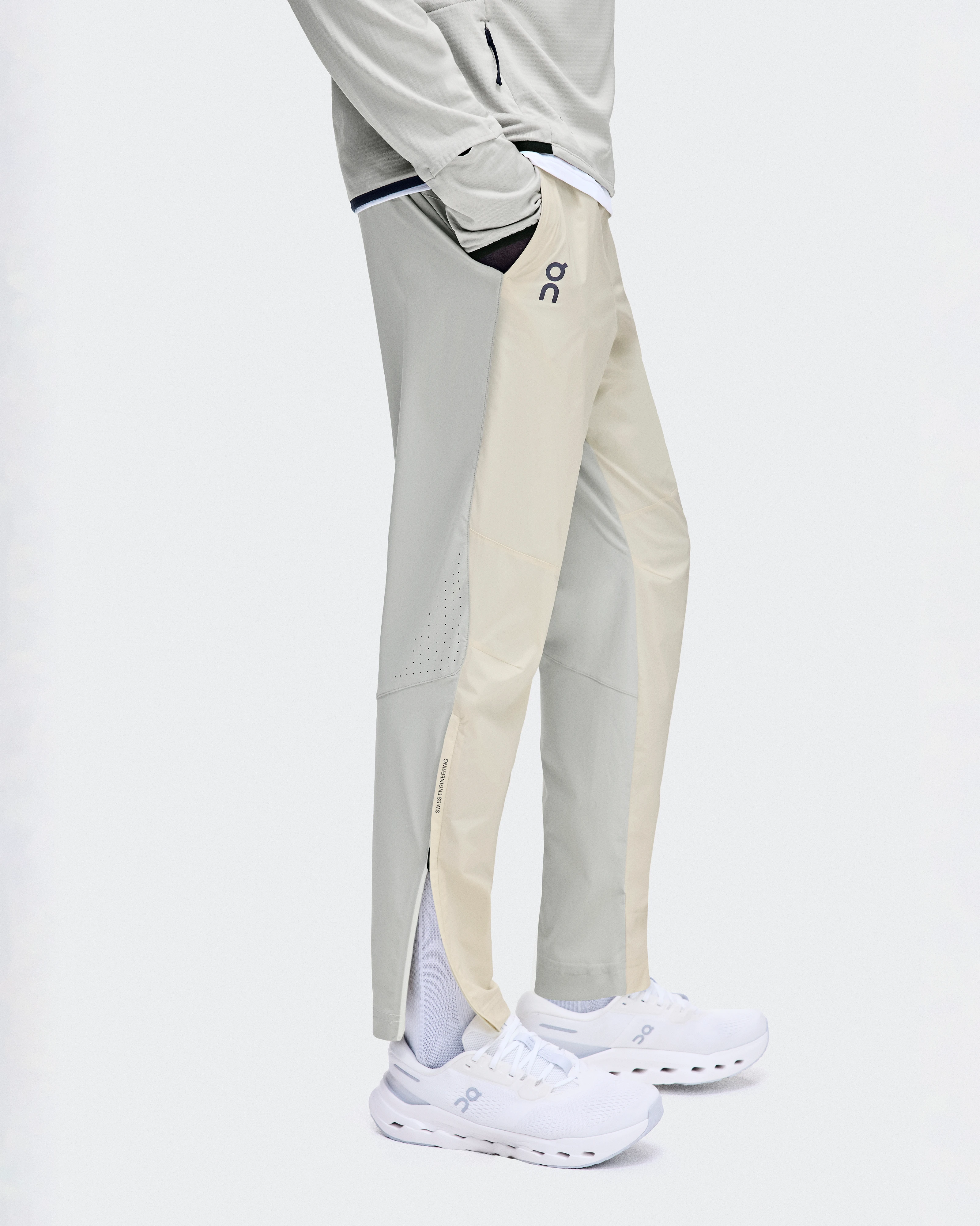 On Weather Pants Hare & Brume Homme Pantalons