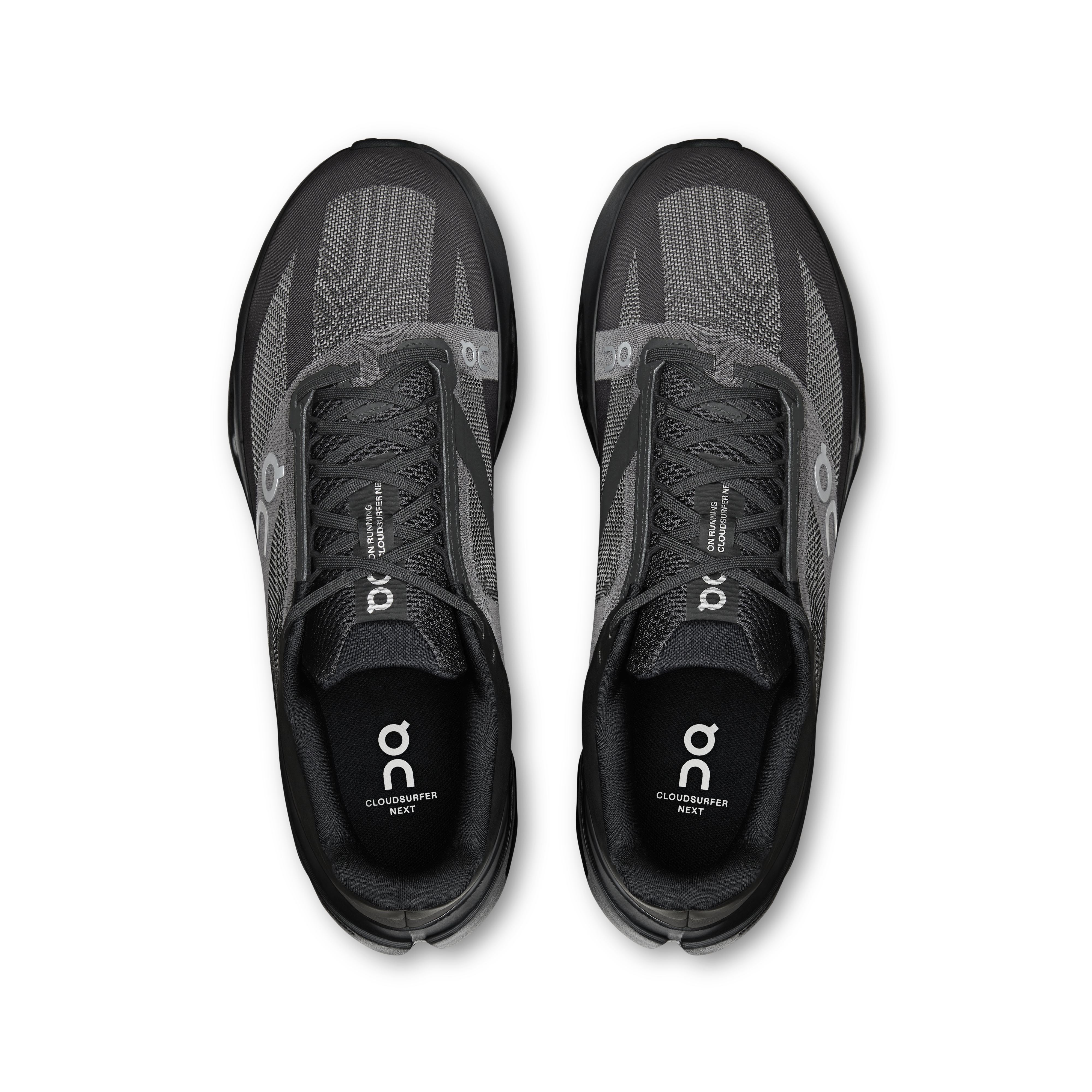 On Cloudsurfer Next Black & Black Homme Running sur route Chaussures