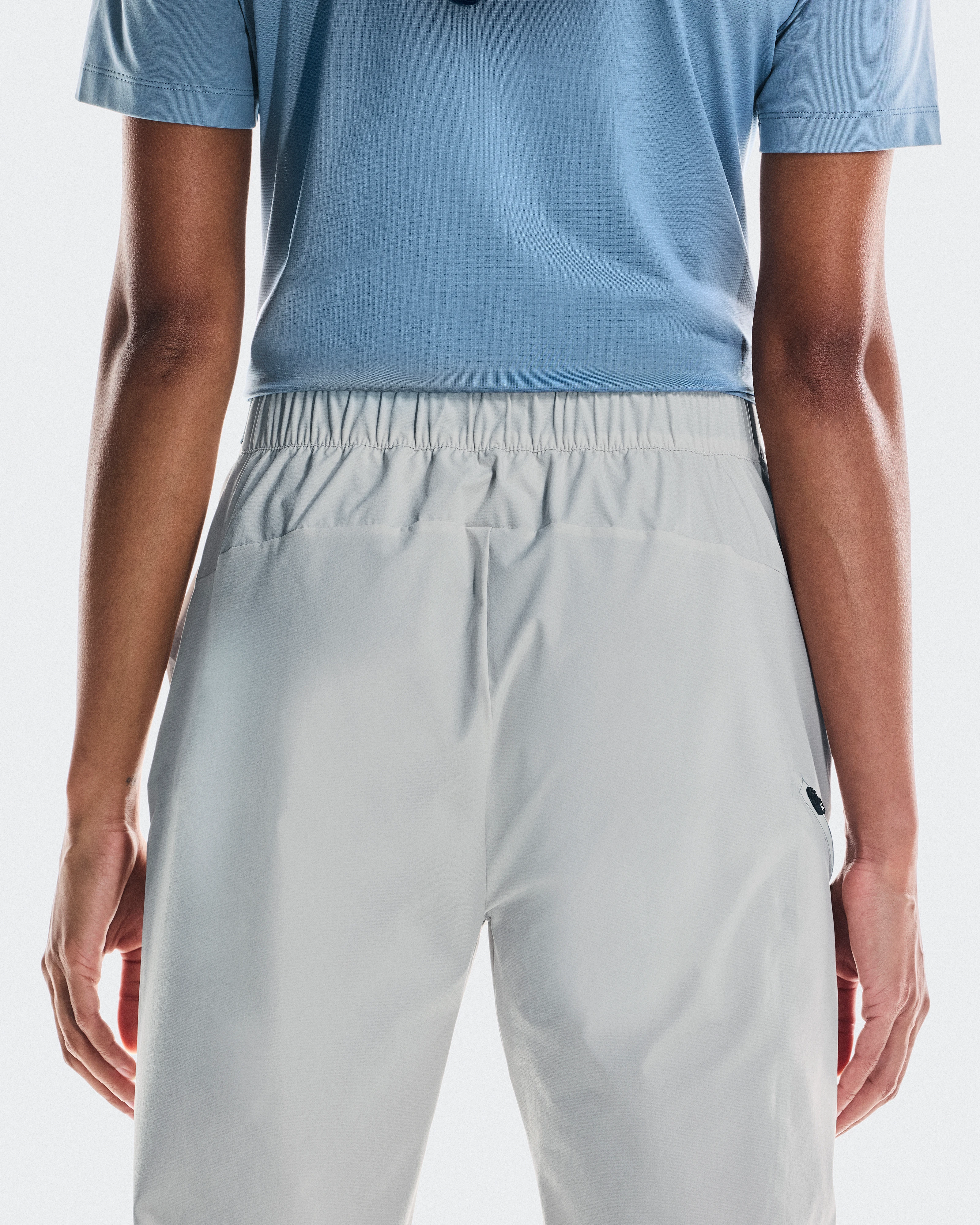 On Trek Pants Silver Femme Pantalons