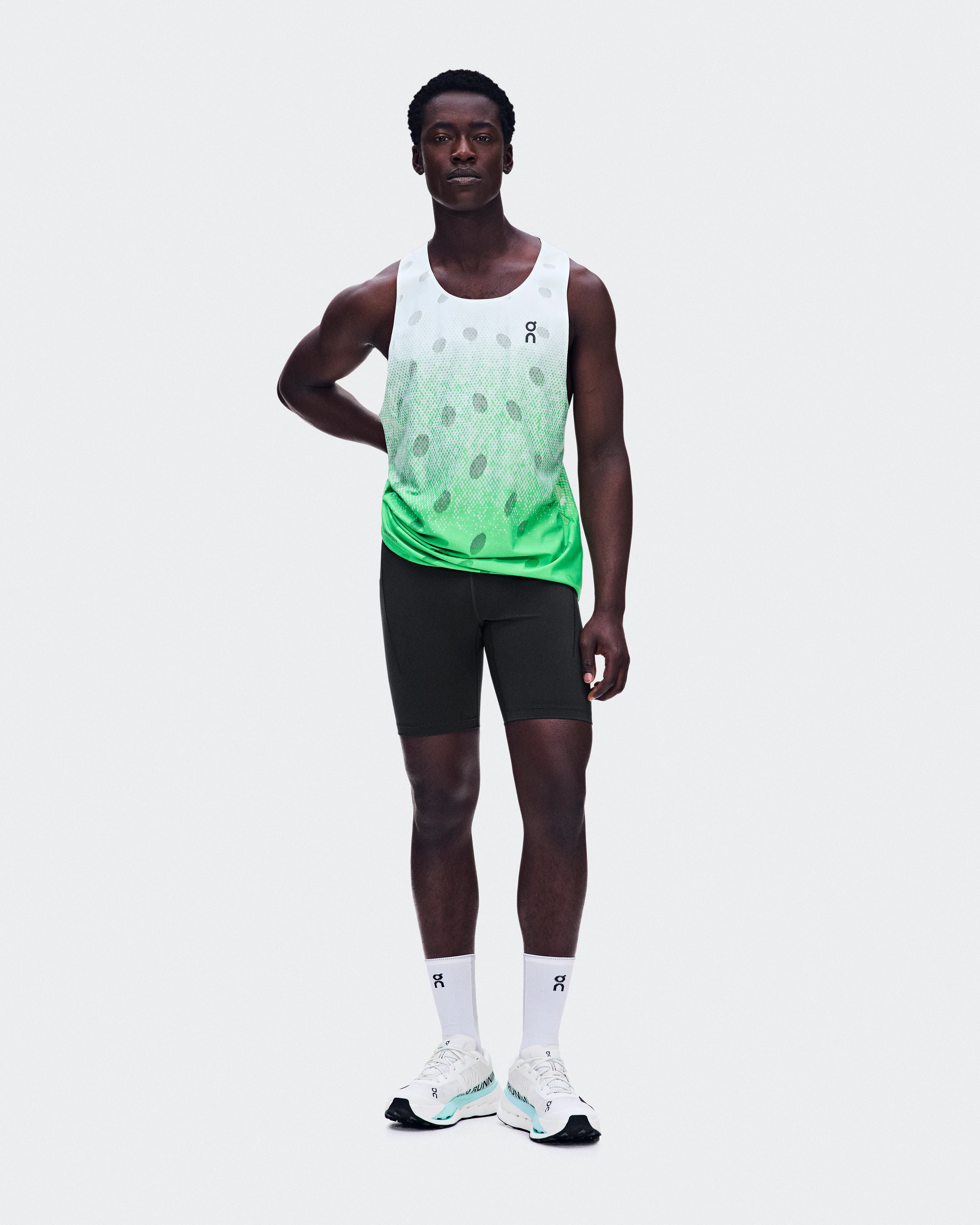 On Zero Tank Breathe Verdite Homme Hauts et t-shirts