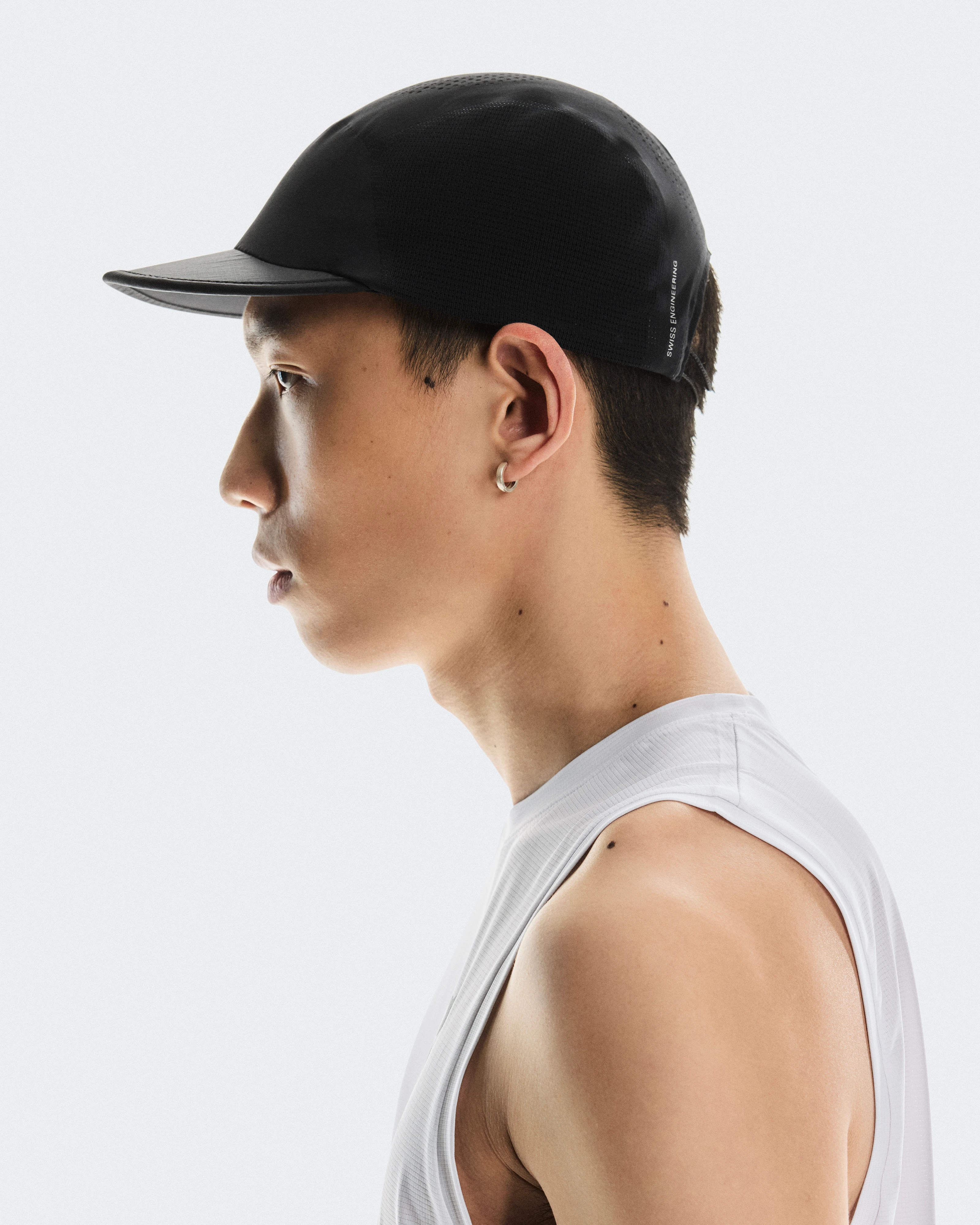 On Ultra Cap Black Unisexe Chapeaux