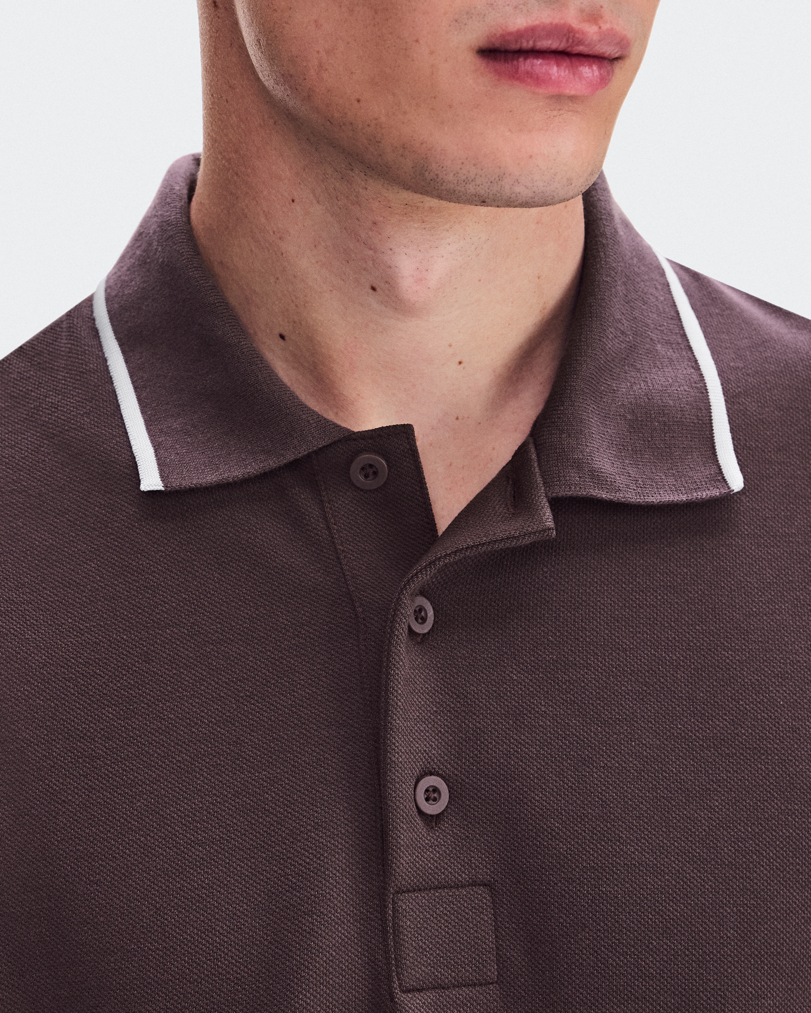 On Courtside Polo Mulberry Homme Hauts et t-shirts