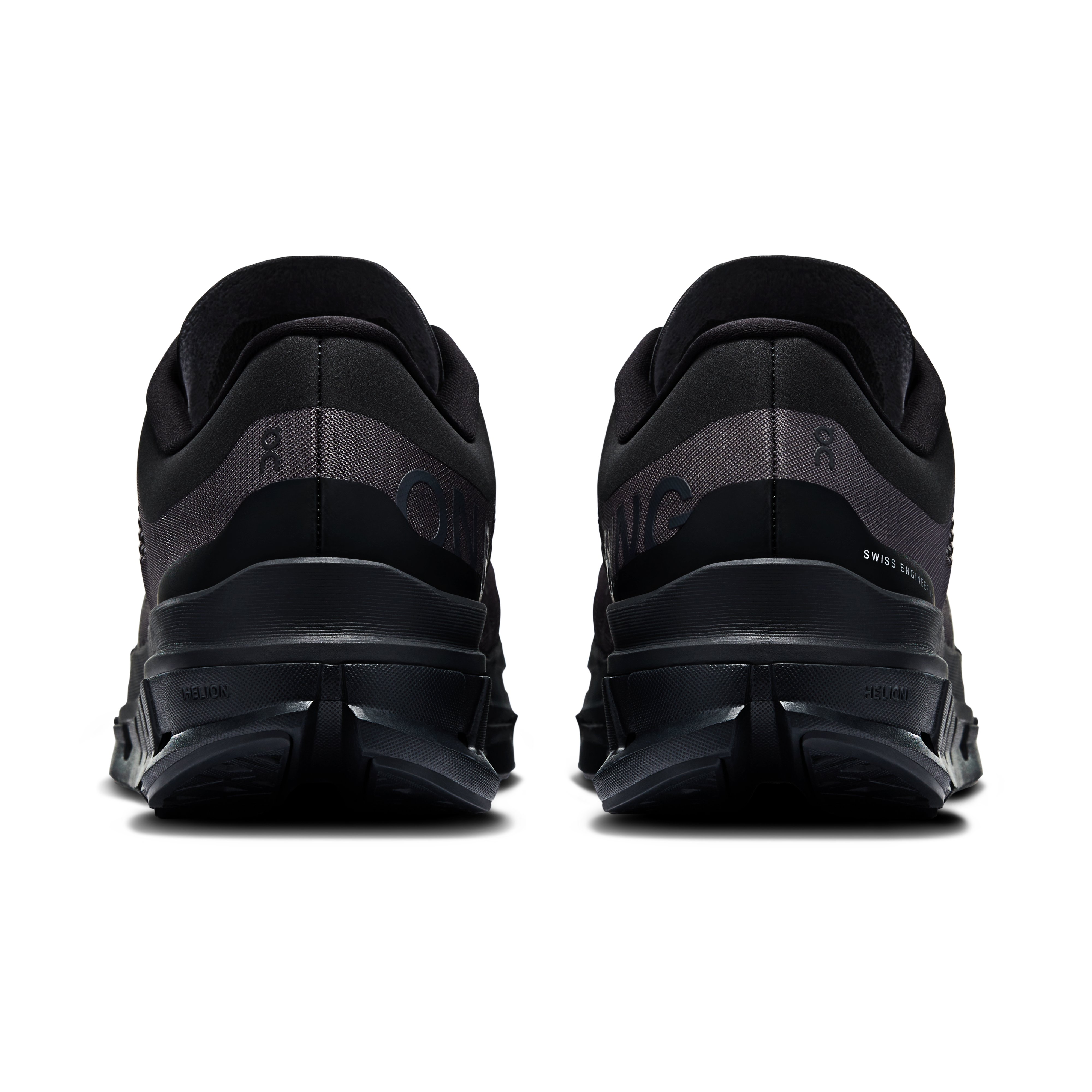 On Cloudflow 5 Black & Black Femme Running sur route Chaussures