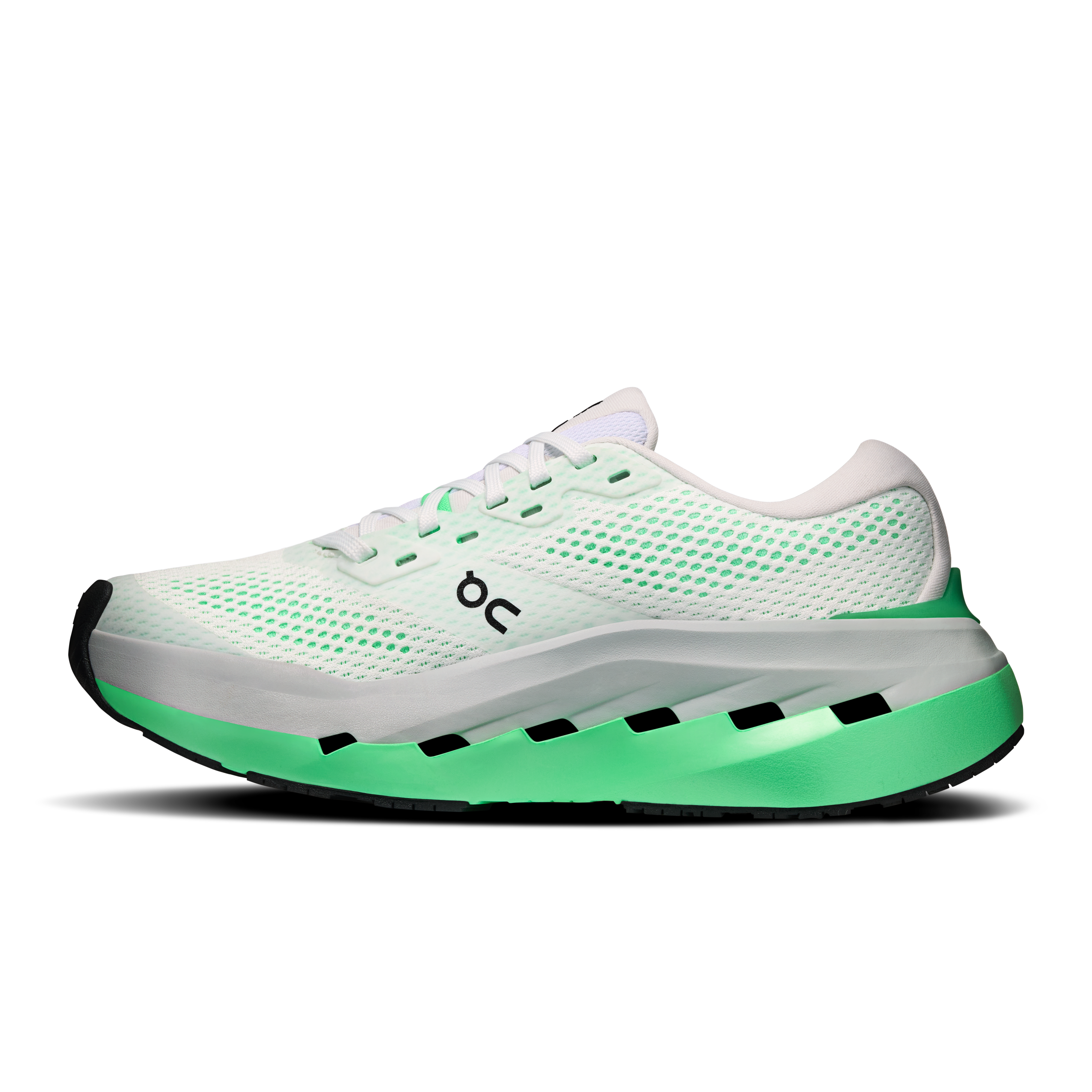 On Cloudrunner 3 Max White & Verdite Femme Running sur route Chaussures
