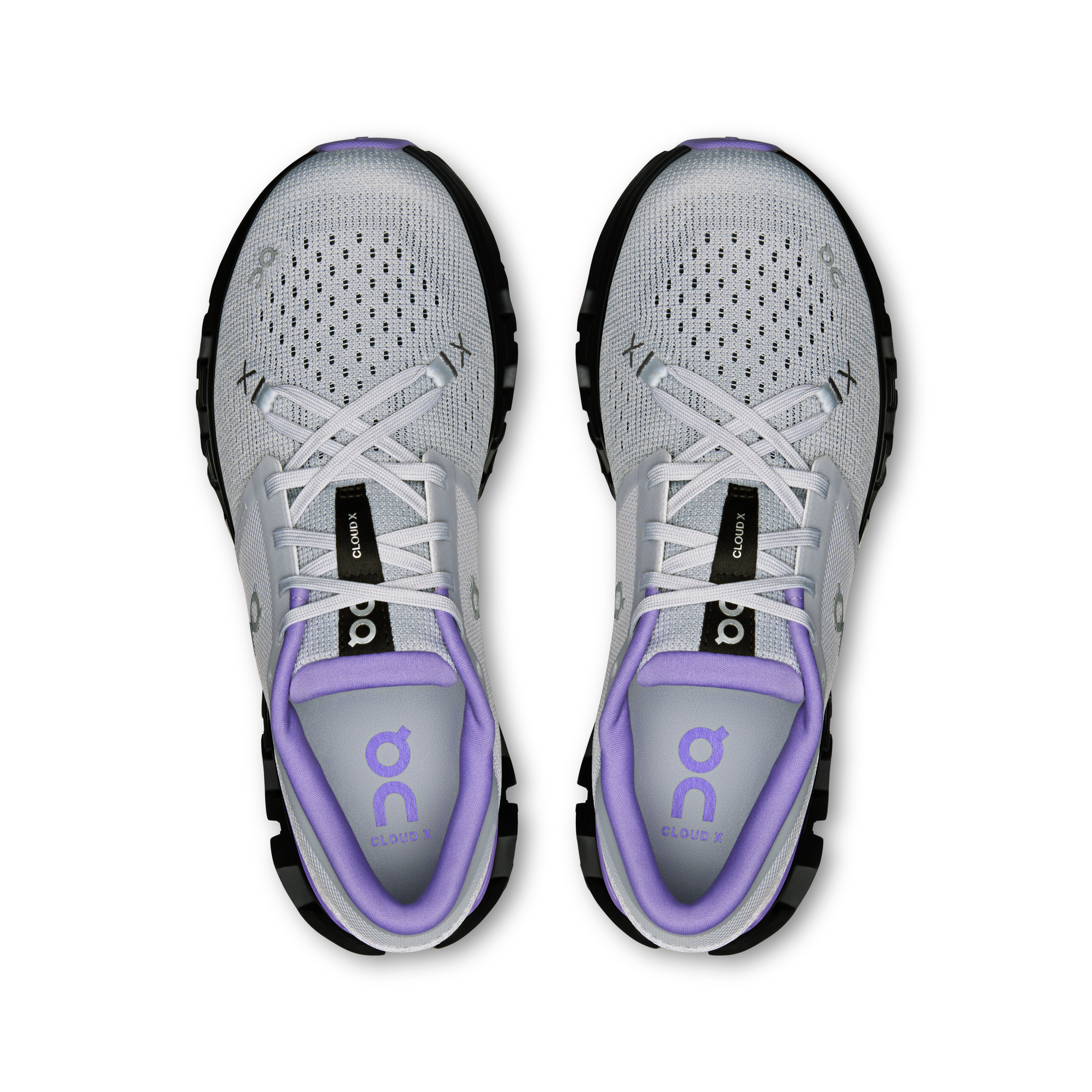 On Cloud X 4 Glacier & Bloom Femme training_shoes Chaussures