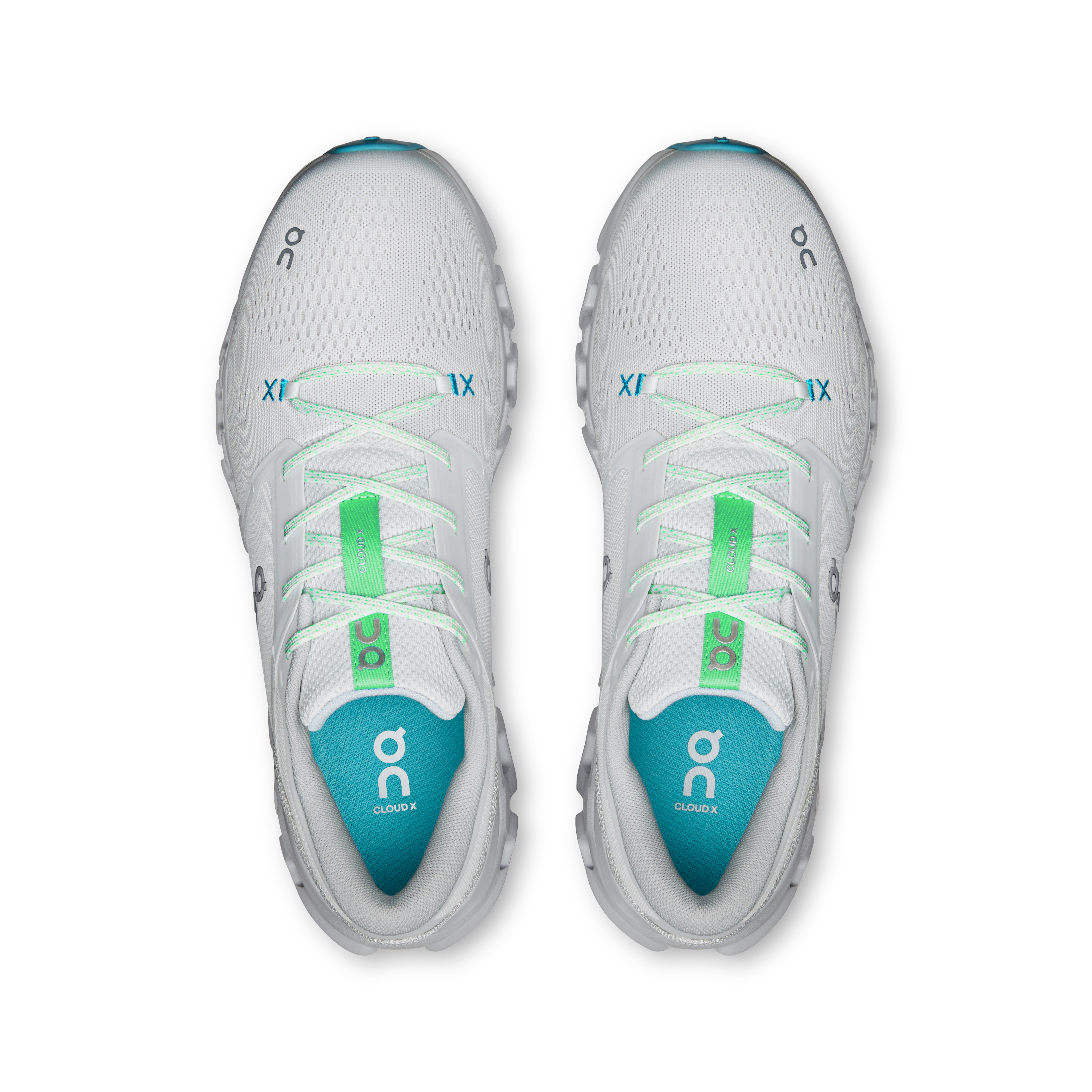 On Cloud X 5 Frost & Alloy Homme Active Life Chaussures