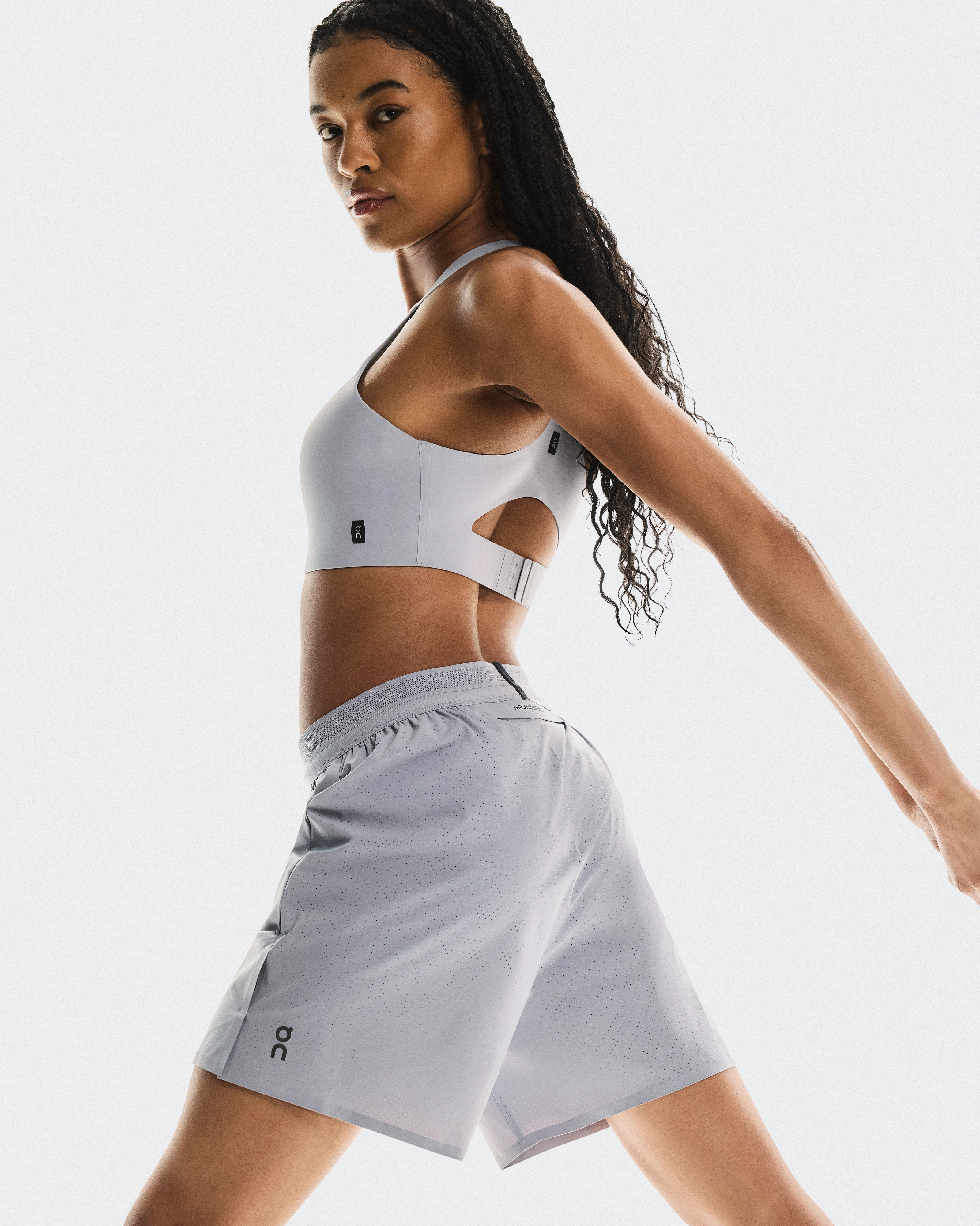 On 5" Performance Shorts Lilac Femme Shorts