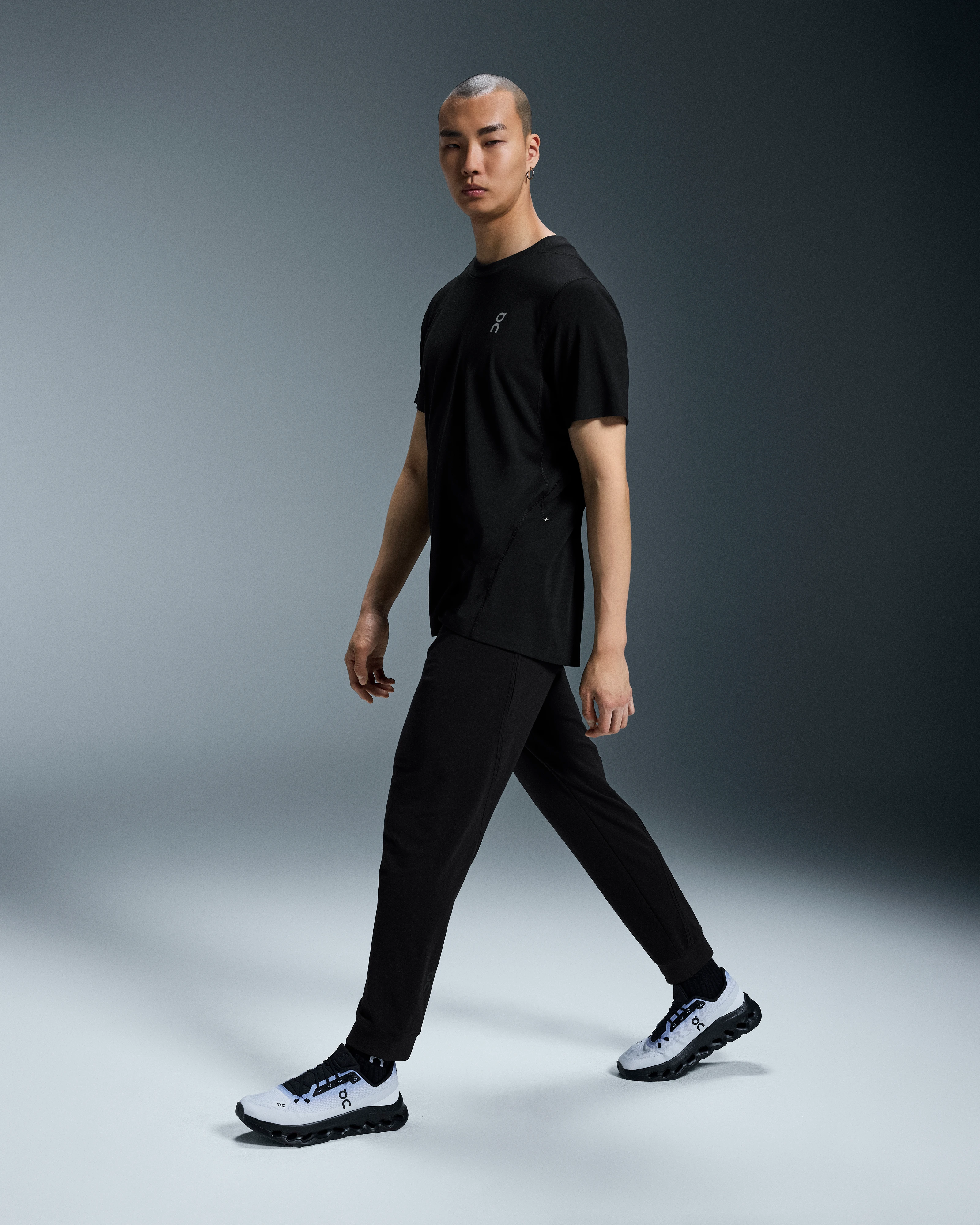 On Studio Joggers Black Homme Pantalons