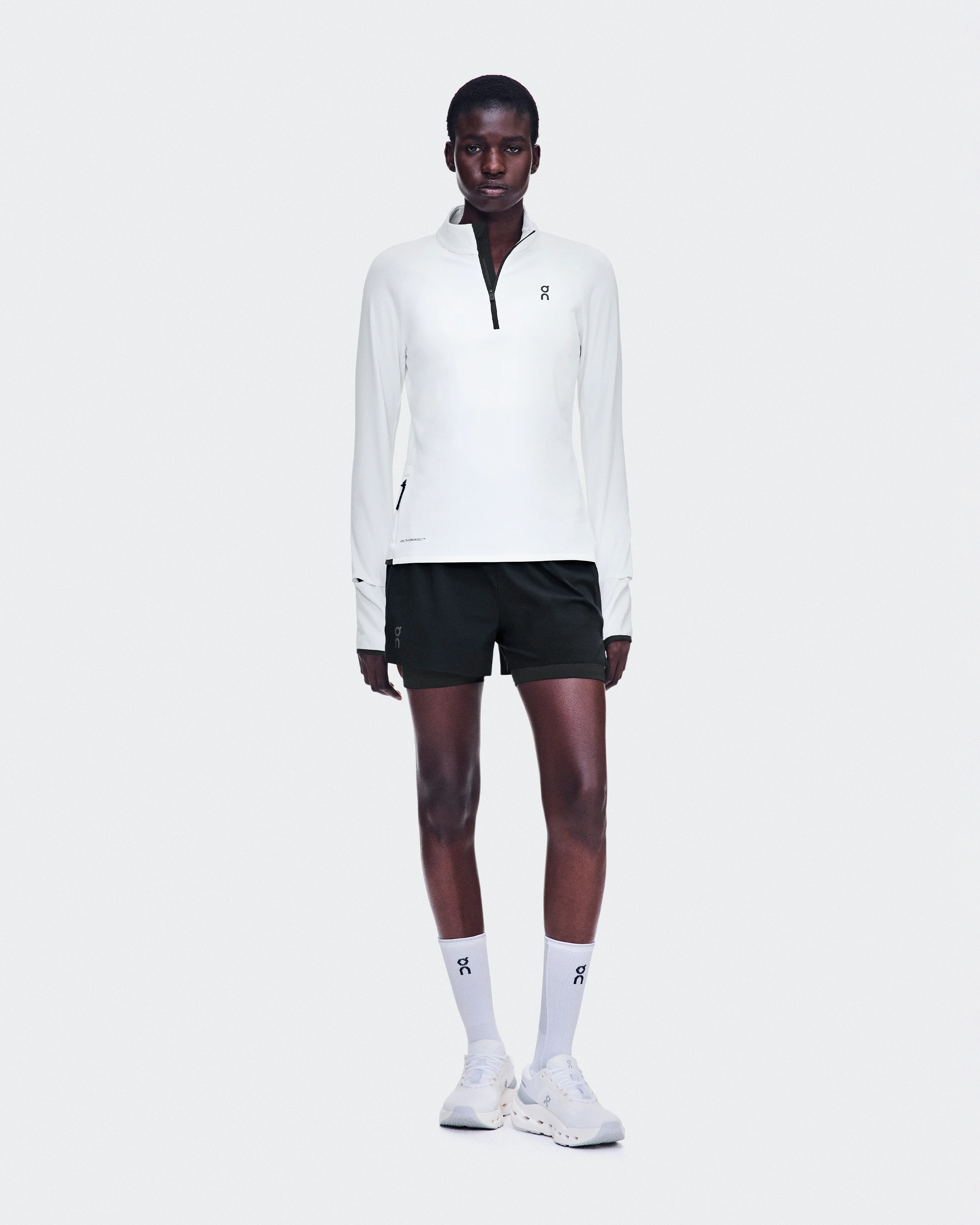 On Climate Shirt White Femme Sweats à capuche et sweats