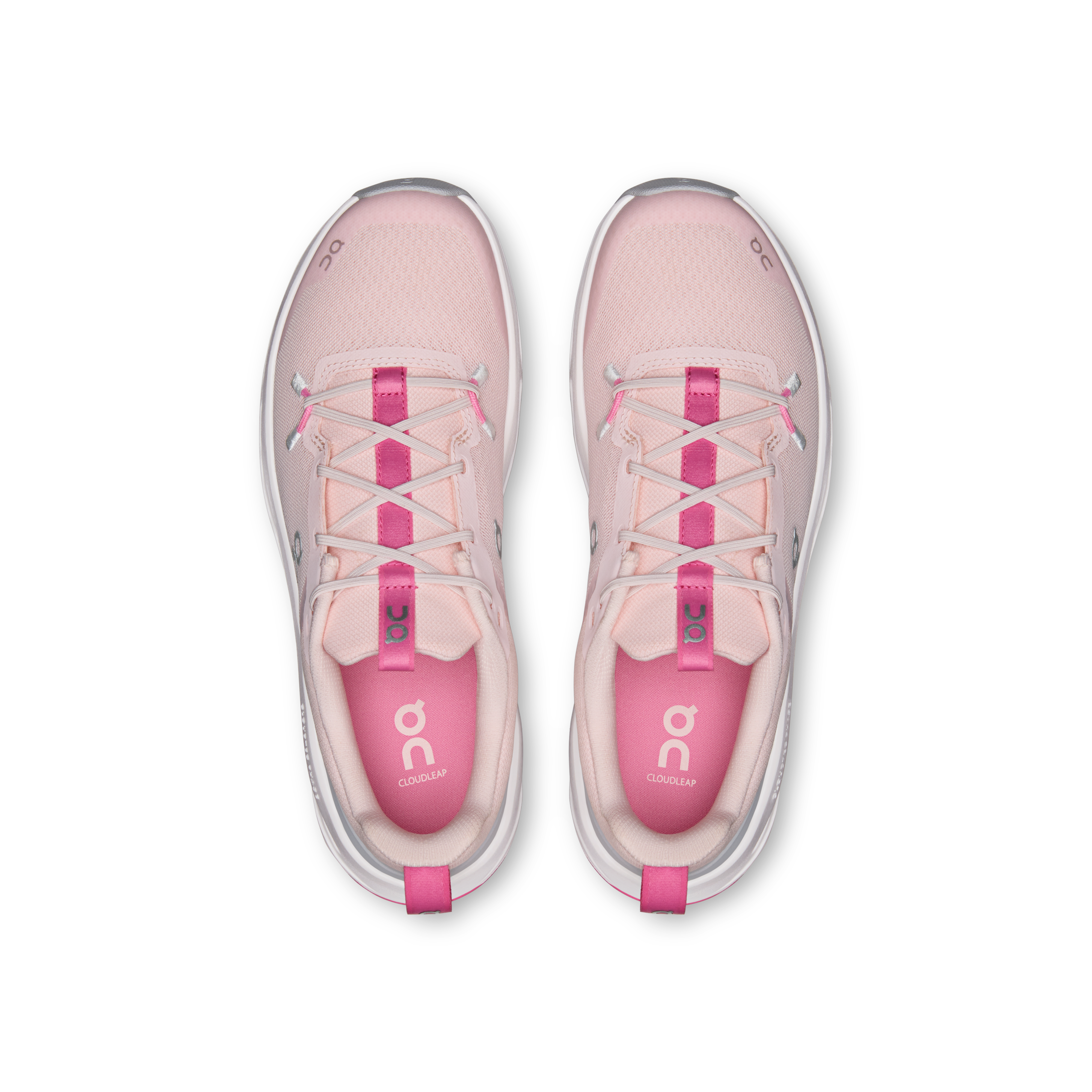 On Cloudleap Salt & Bubblegum Ados Active Life Chaussures
