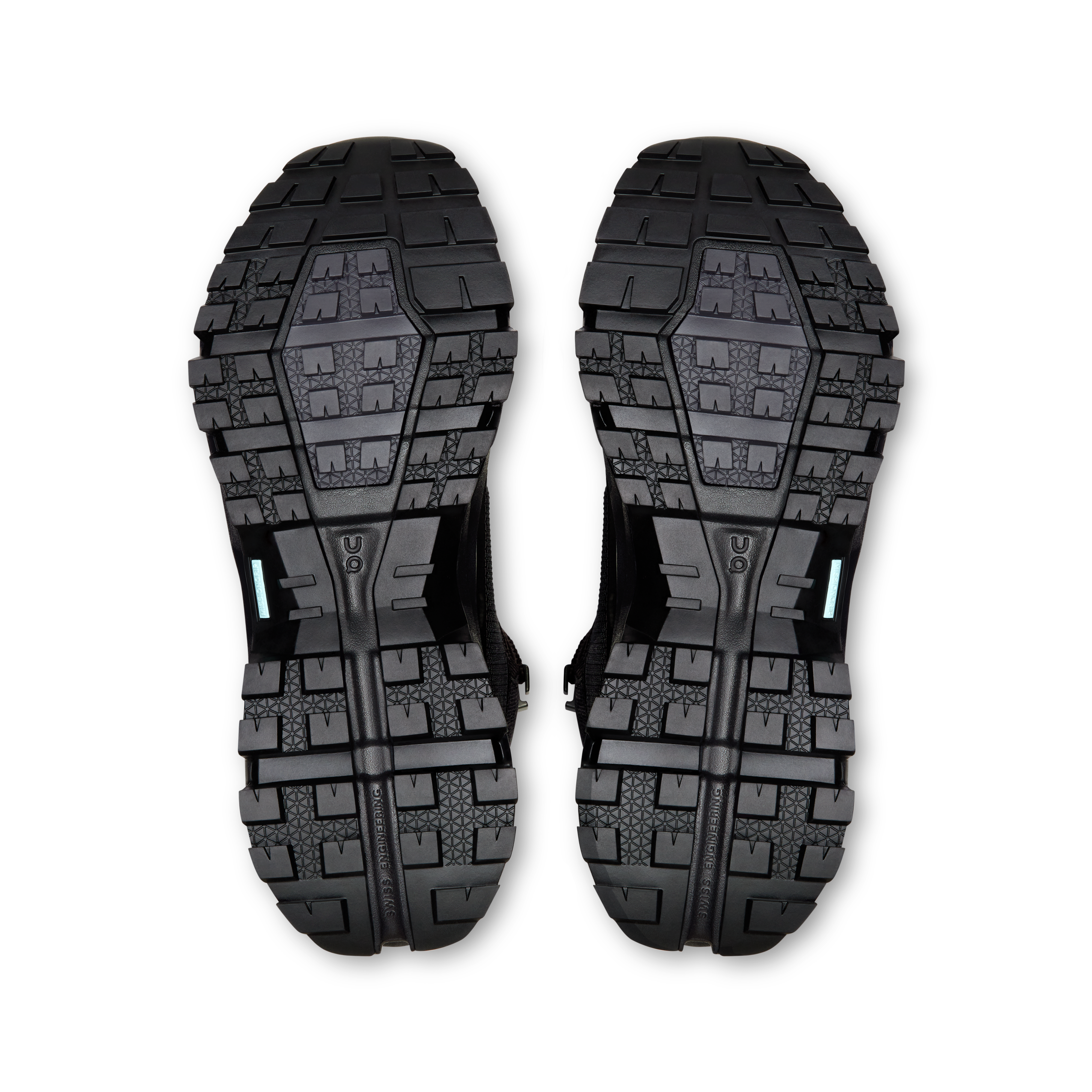 On Cloudrock Mid Waterproof Black & Black Femme Randonnée Chaussures