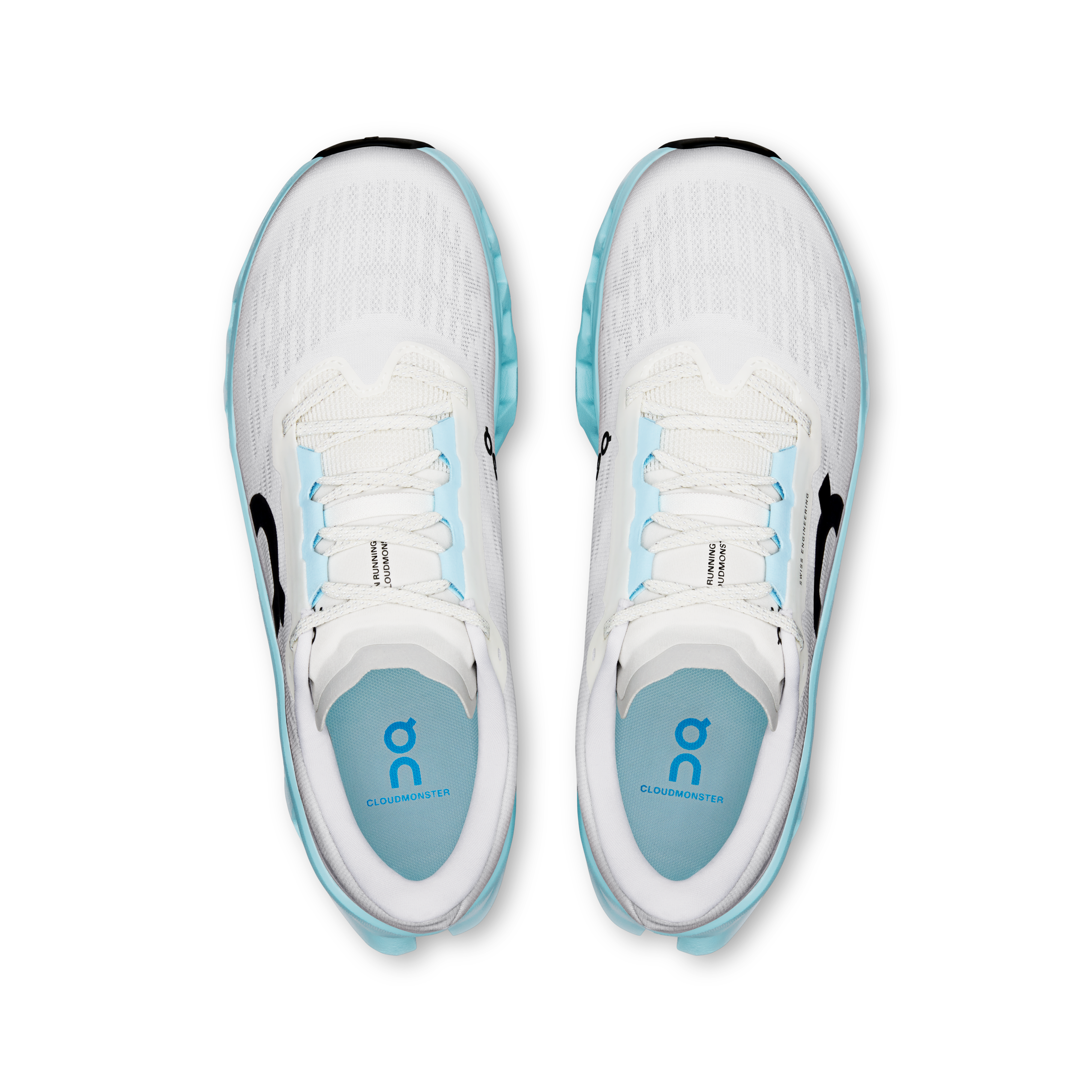 On Cloudmonster 3 Ivory & Topaz Homme Running sur route Chaussures