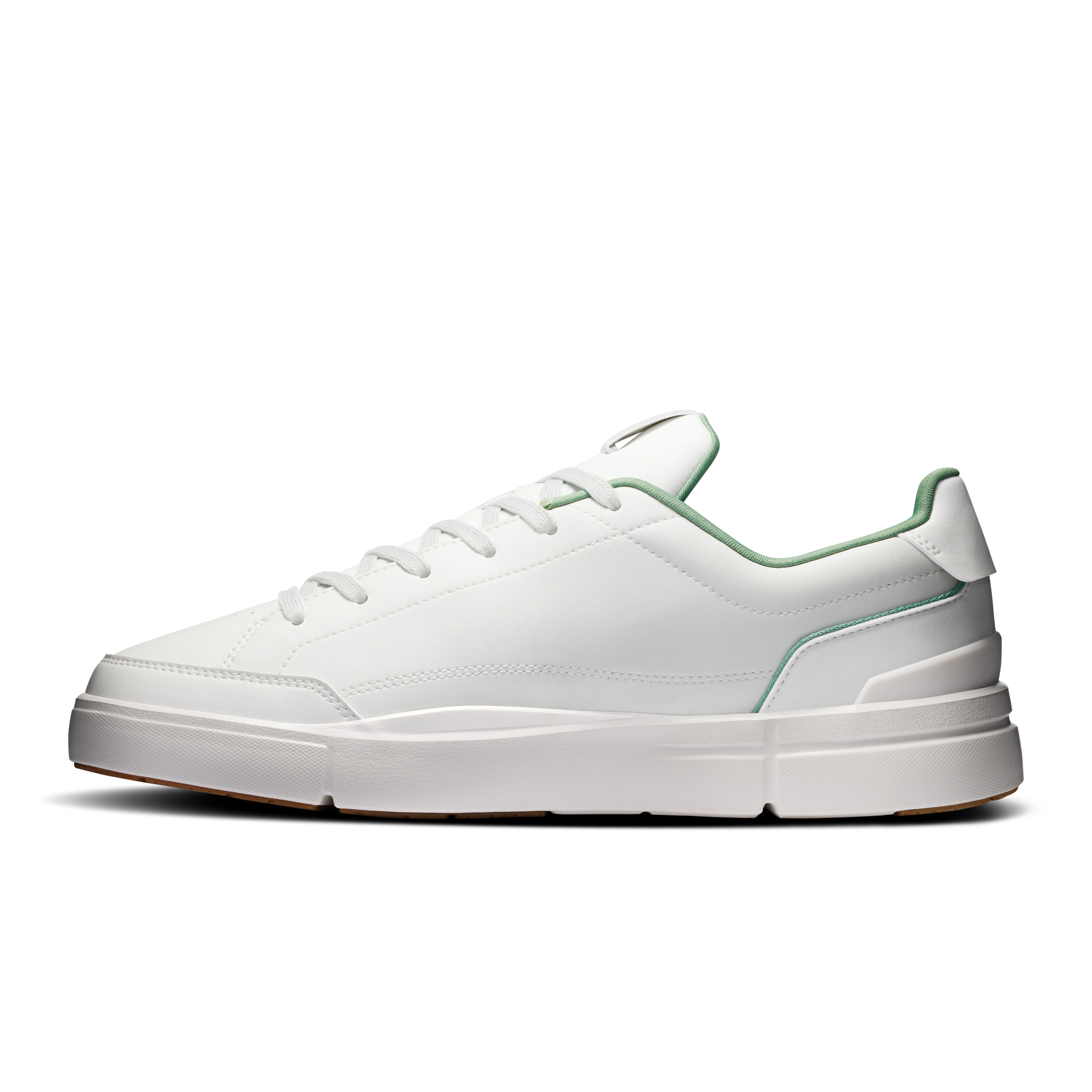 On THE ROGER Centre Court Ivory & Fern Homme – Quotidien Chaussures