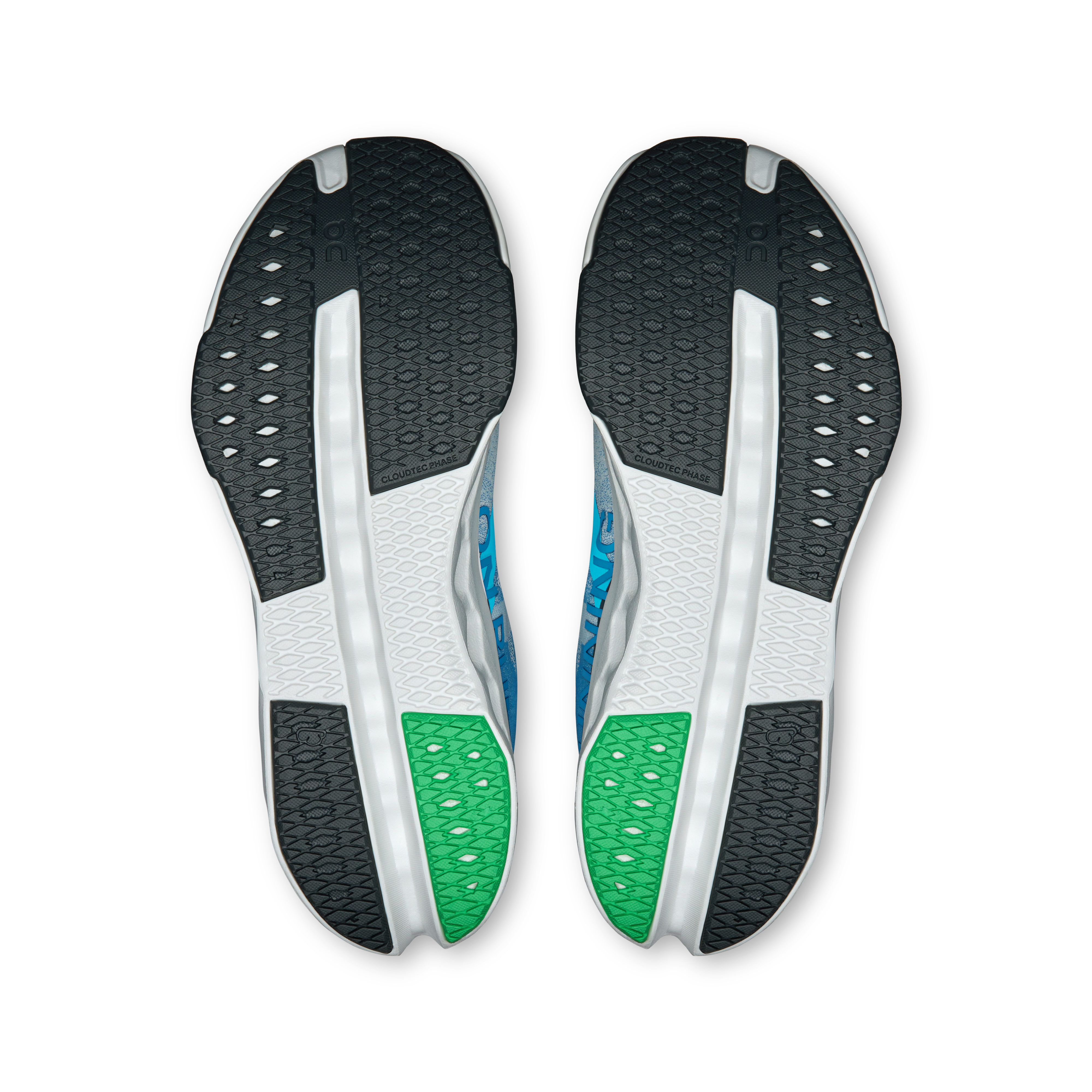 On Cloudsurfer Next Wide Niagara & White Femme Running sur route Chaussures