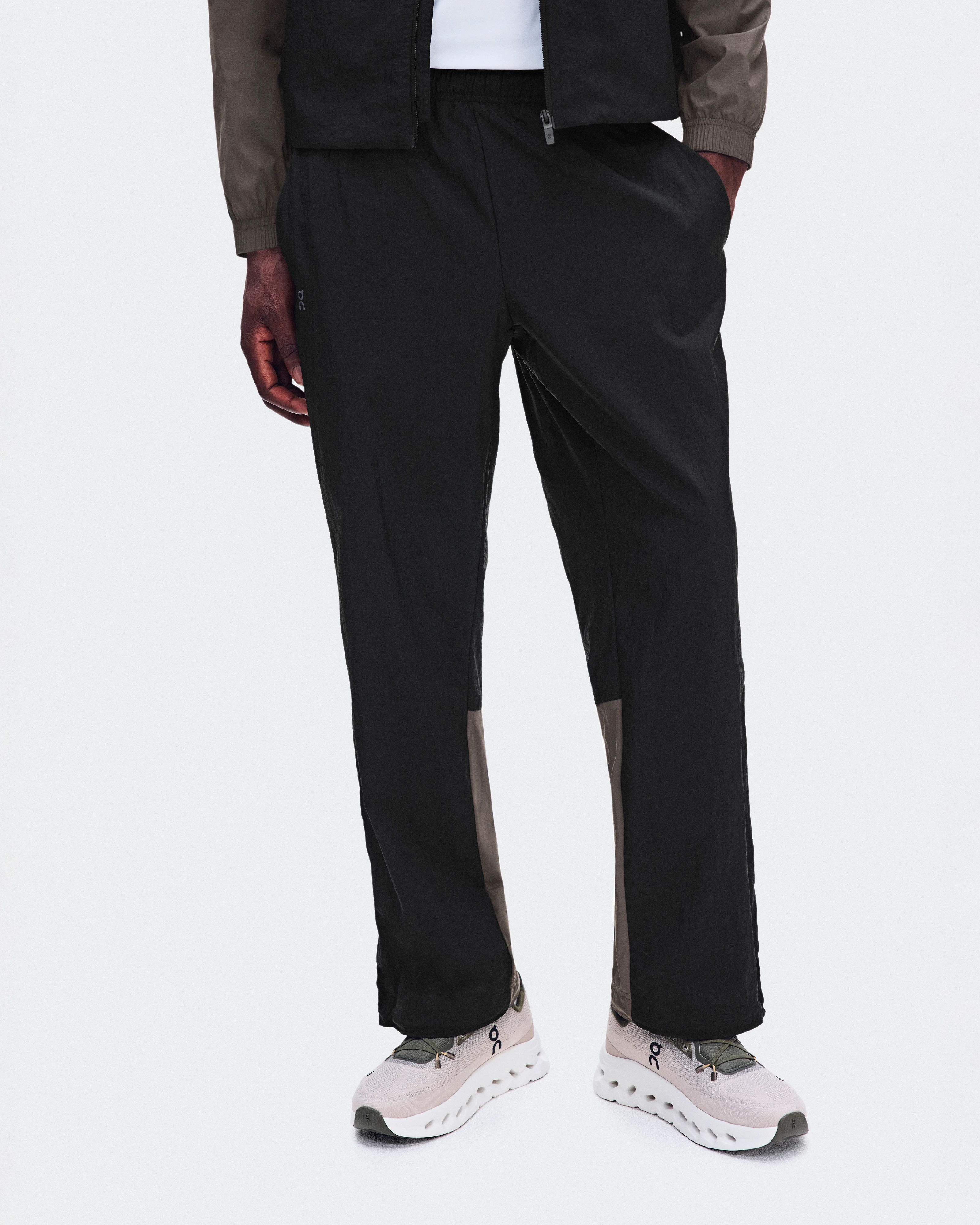 On All-Day Track Pants Black & Espresso Homme Pantalons
