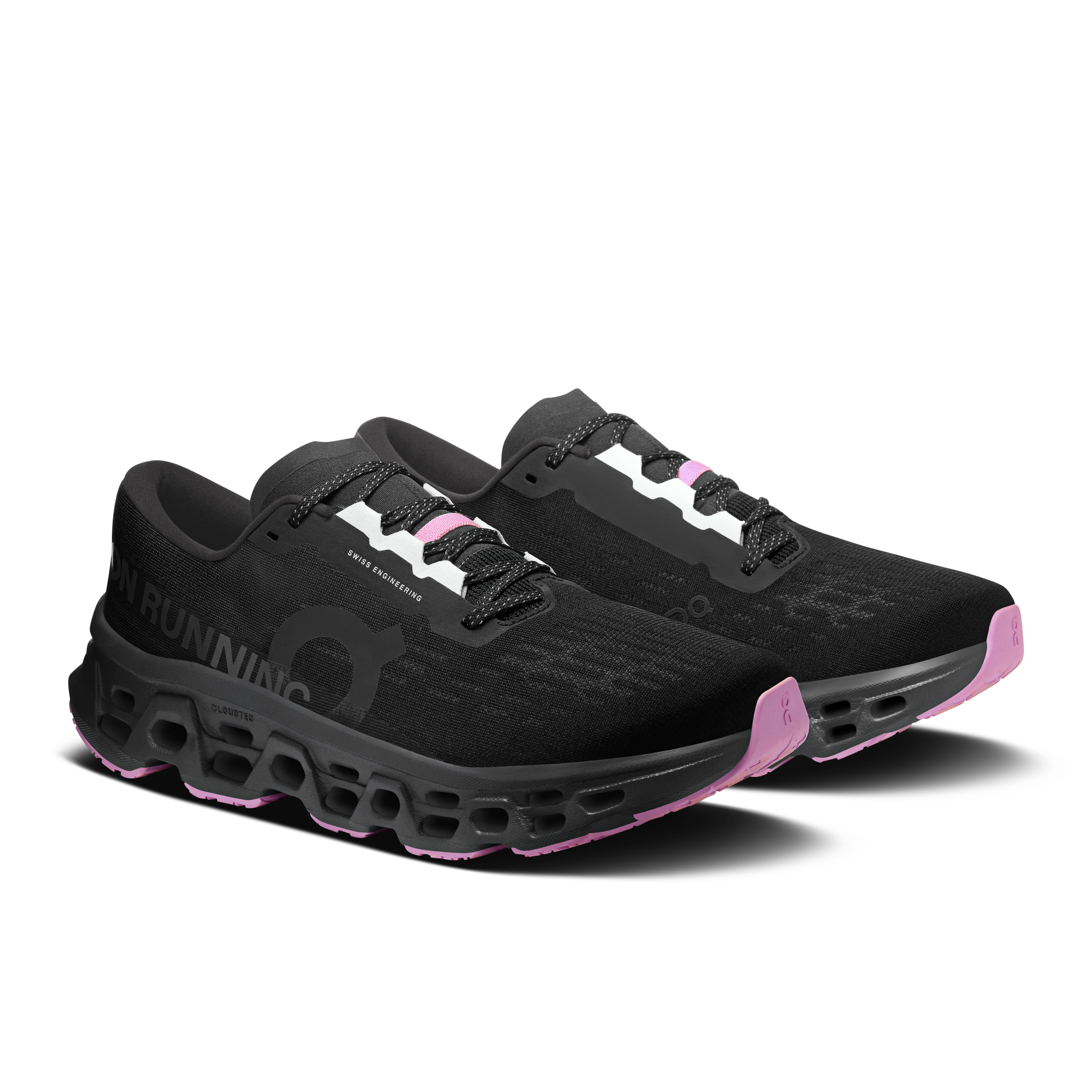 On Cloudmonster 3 Black & Eclipse Homme Running sur route Chaussures
