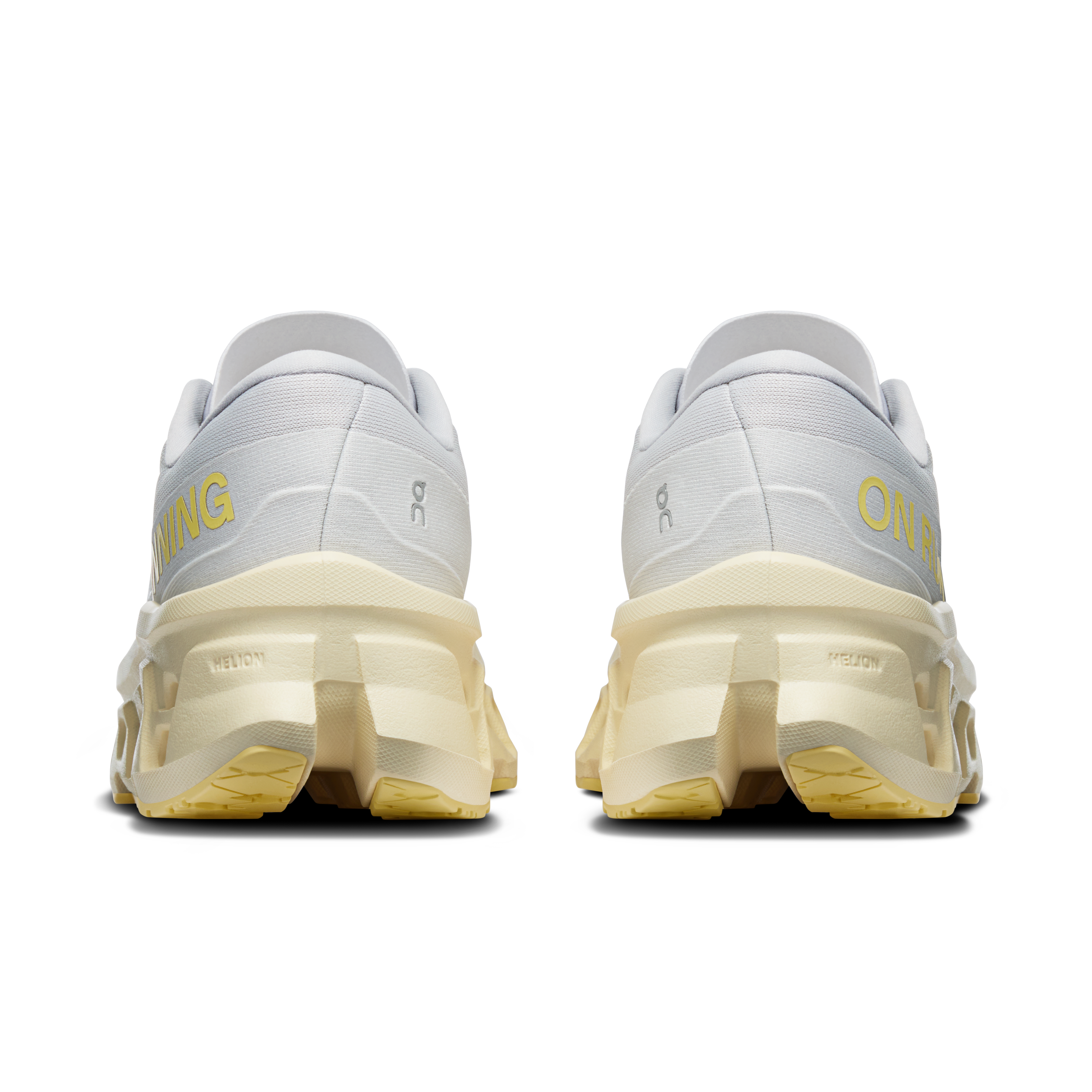 On Cloudmonster 3 Glacier & Pollen Femme Running sur route Chaussures