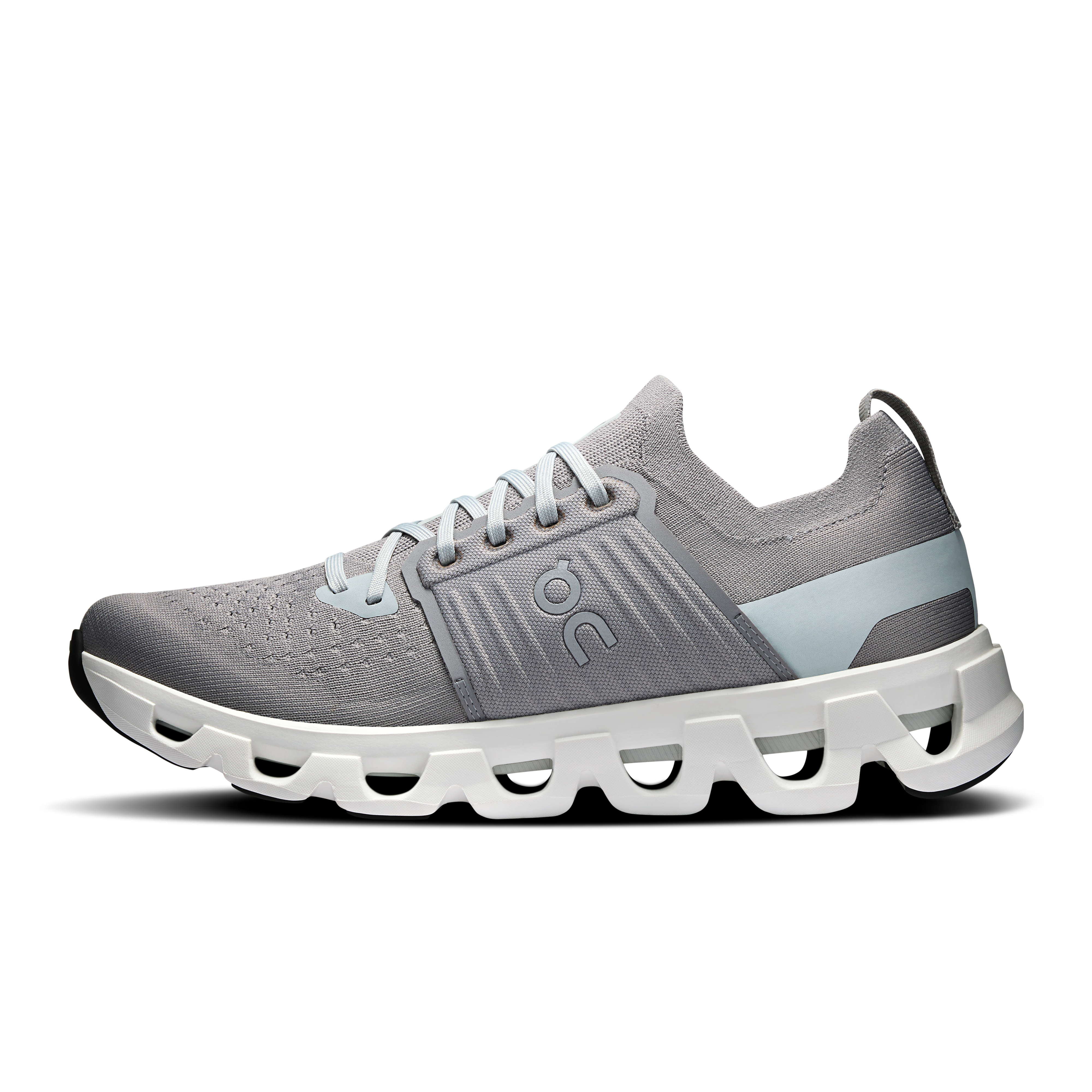 On Cloudswift 4 Alloy & Glacier Homme Running sur route Chaussures