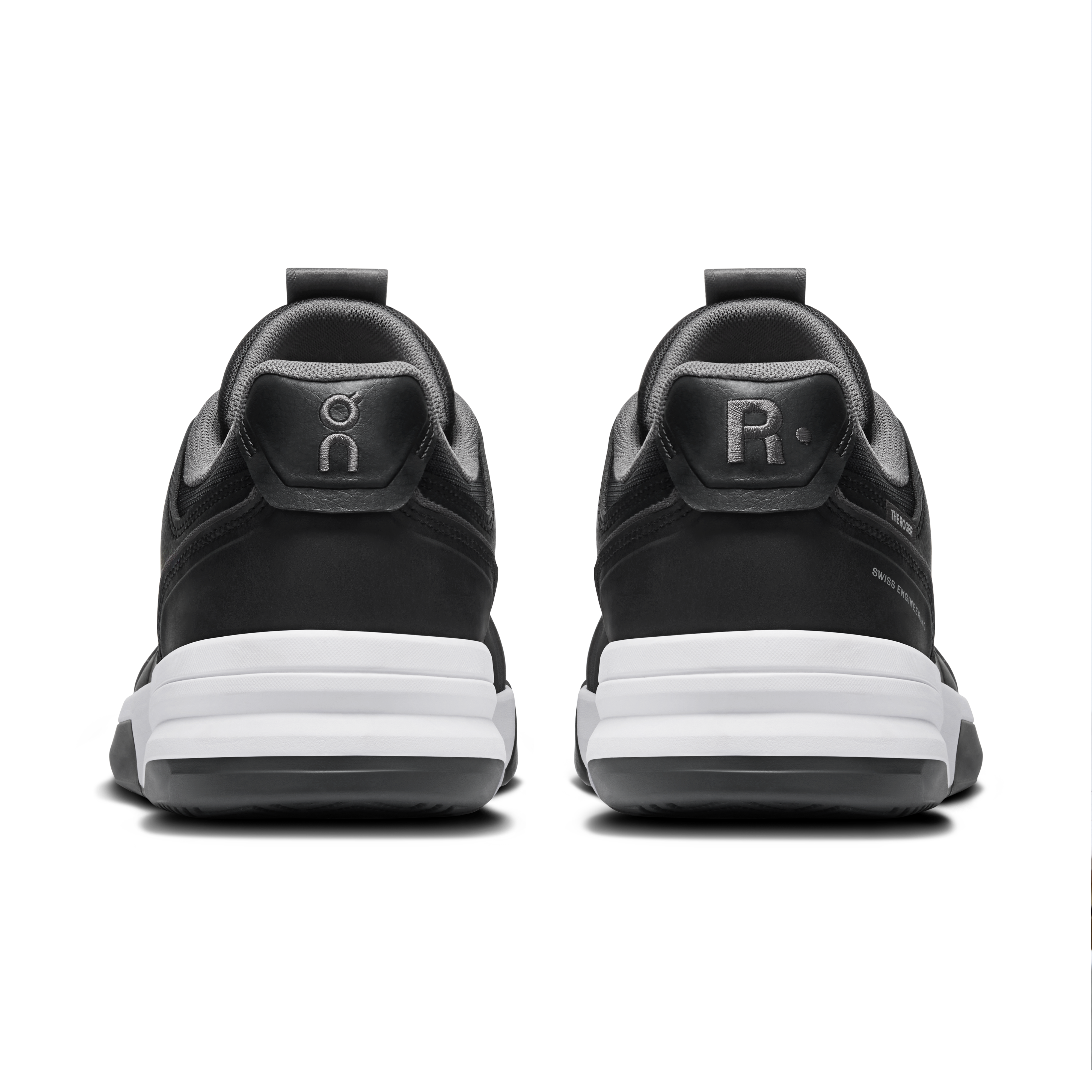 On THE ROGER Clubhouse Pro 2 Black & Eclipse Homme Tennis Chaussures