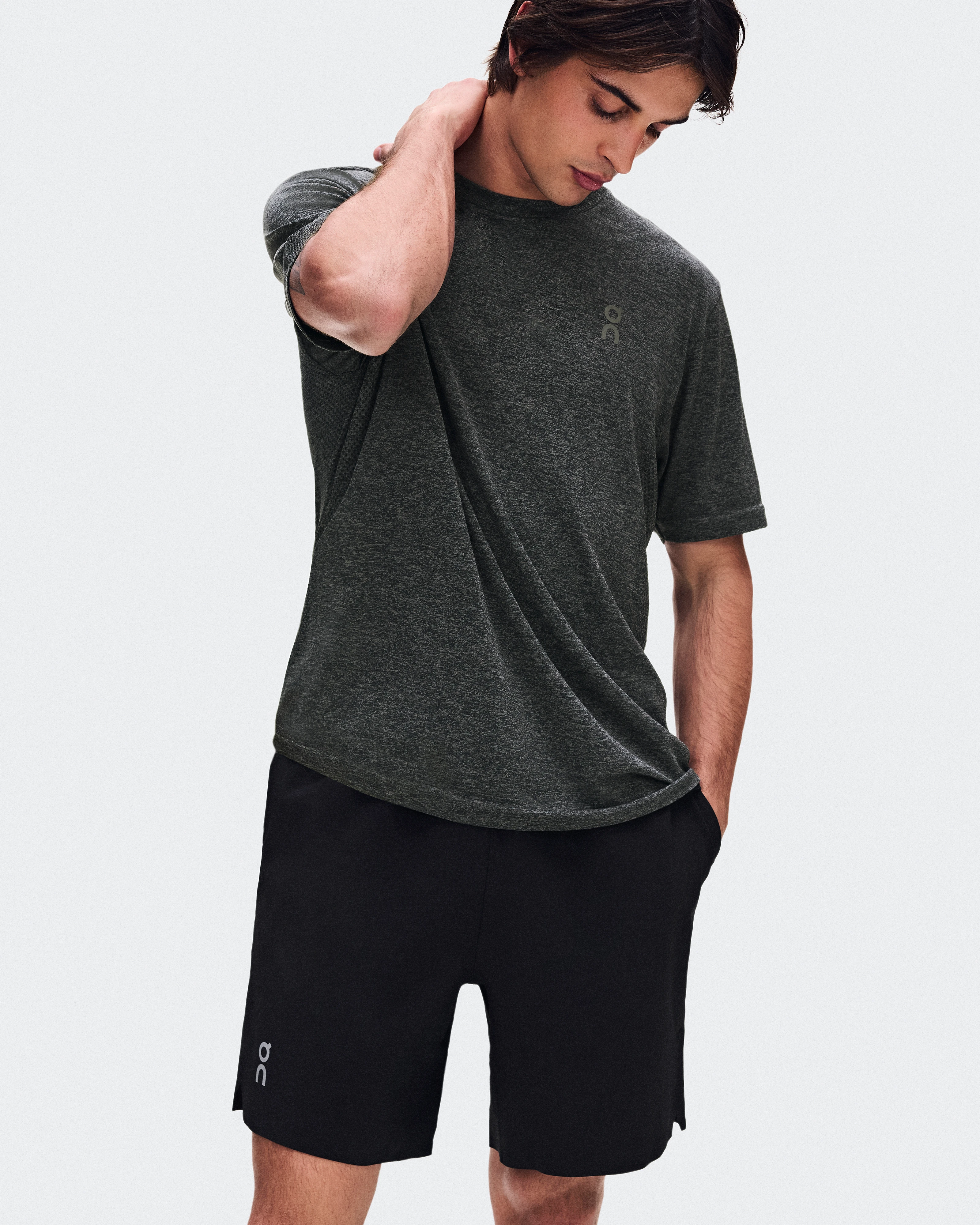 On Train Shorts 7" Black Homme Shorts