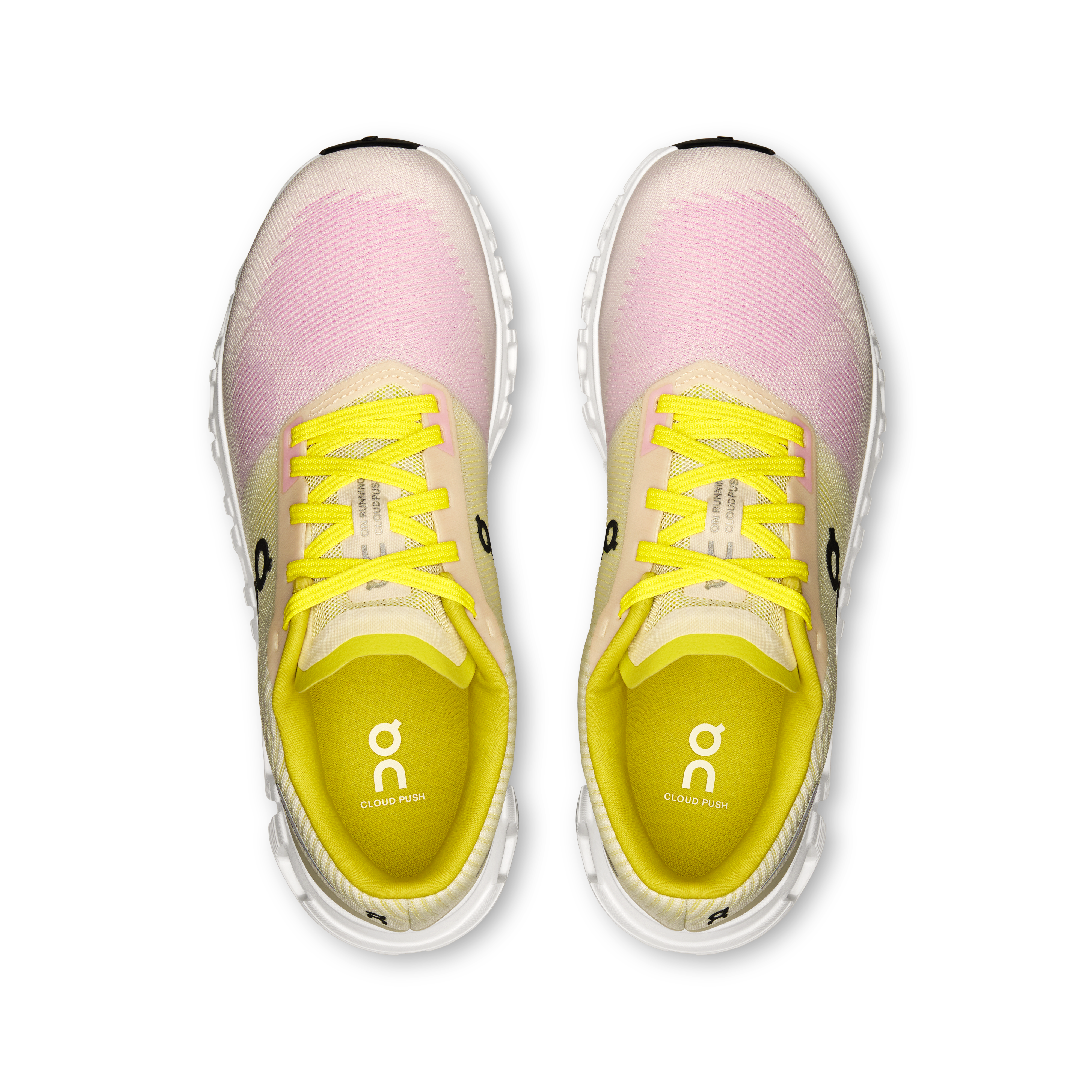 On Cloud 6 Push Petal & Lime Femme Active Life Chaussures