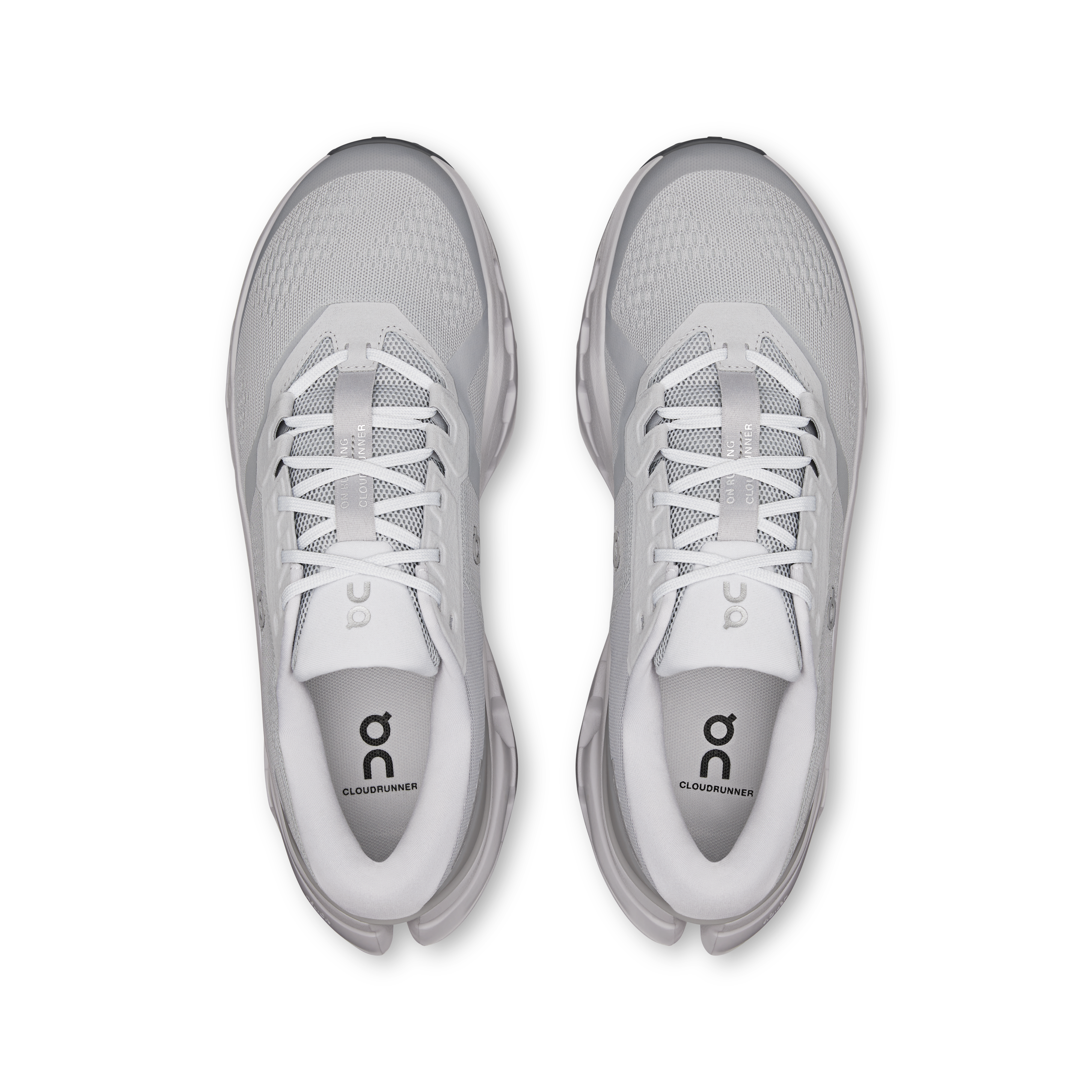On Cloudrunner 3 Glacier & Alloy Homme Running sur route Chaussures
