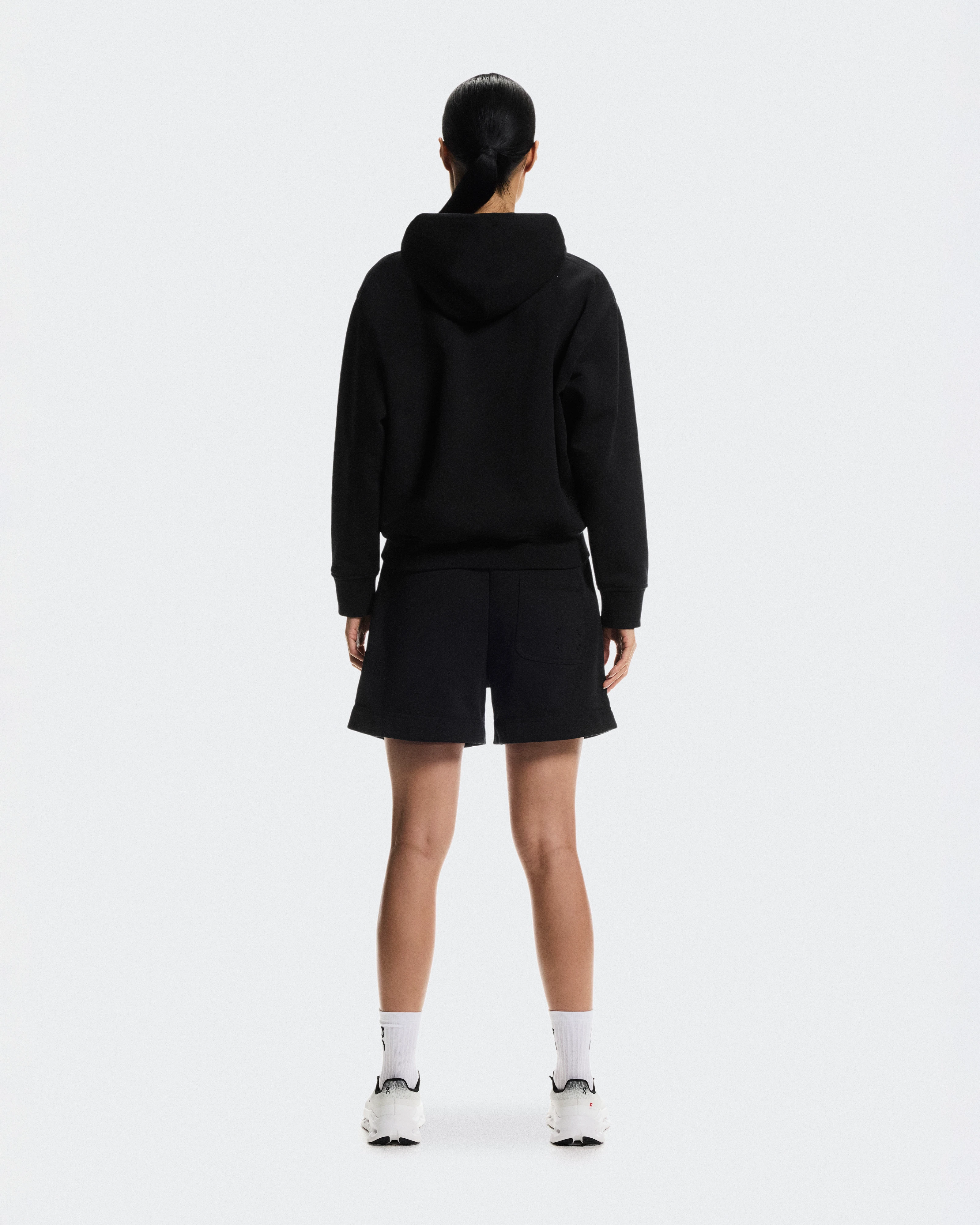 On Club Collective Hoodie Black Femme Sweats à capuche et sweats