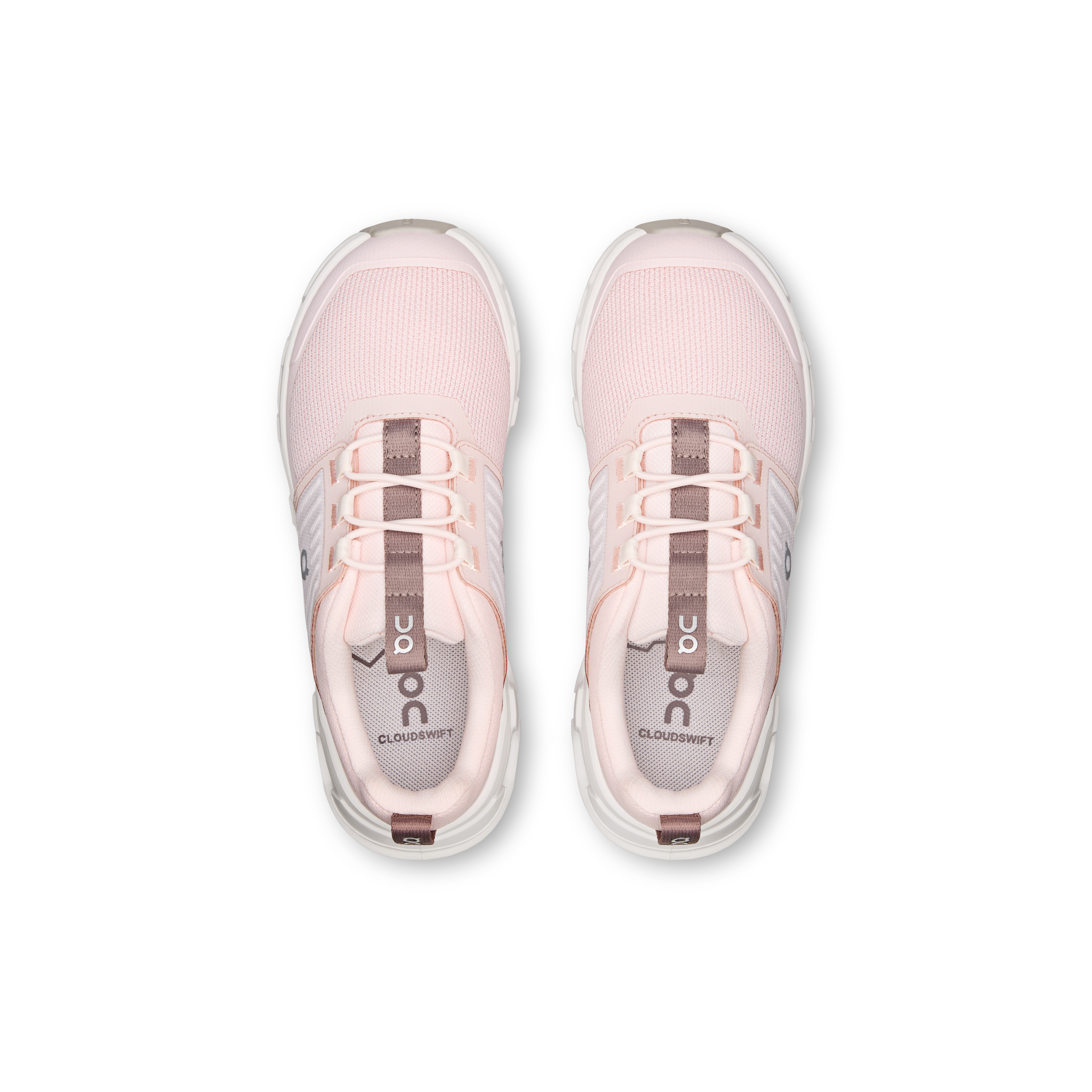 On Cloudswift Kids Salt & White Enfant Active Life Chaussures