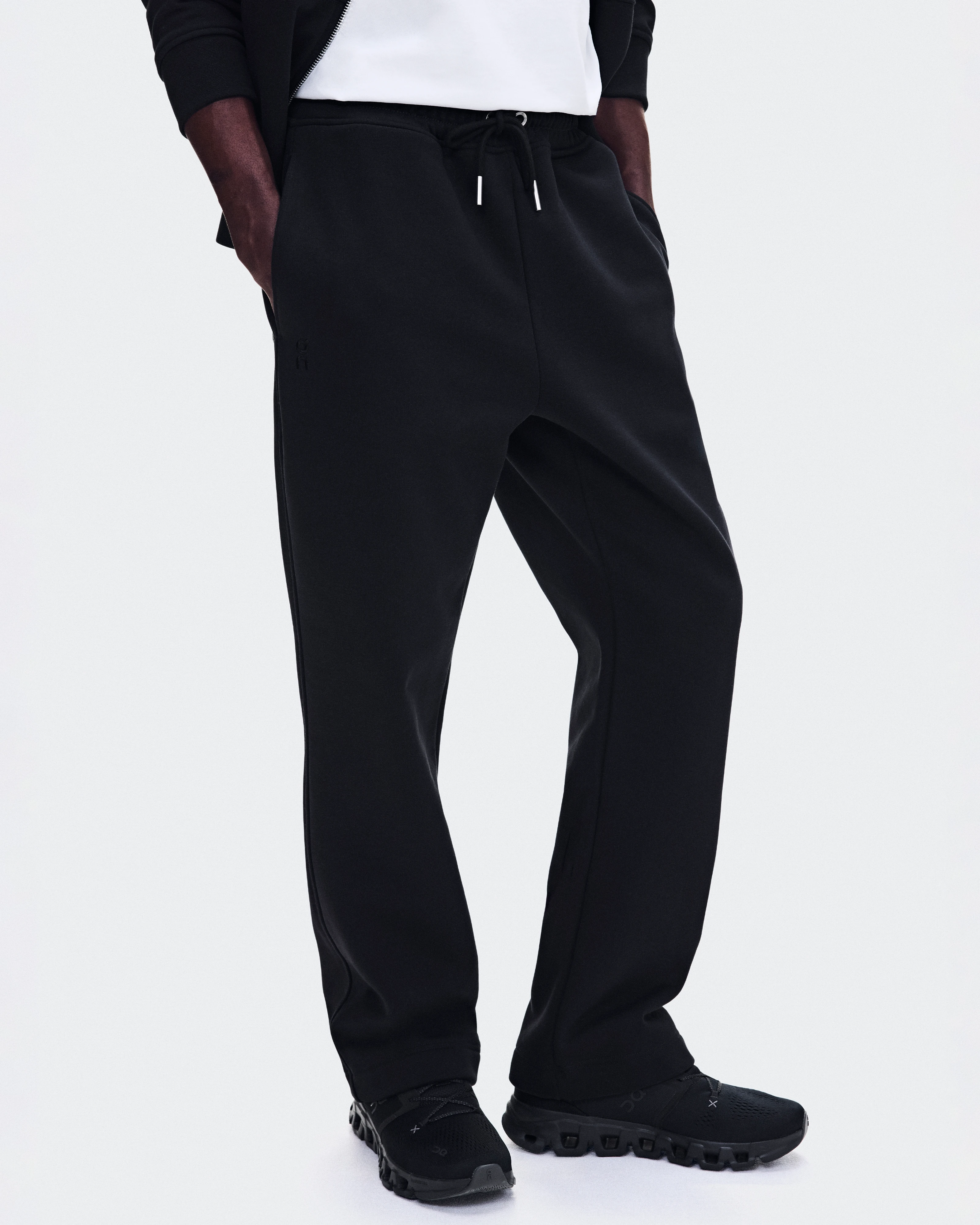 On Club Collective Wide Pants Black Homme Pantalons