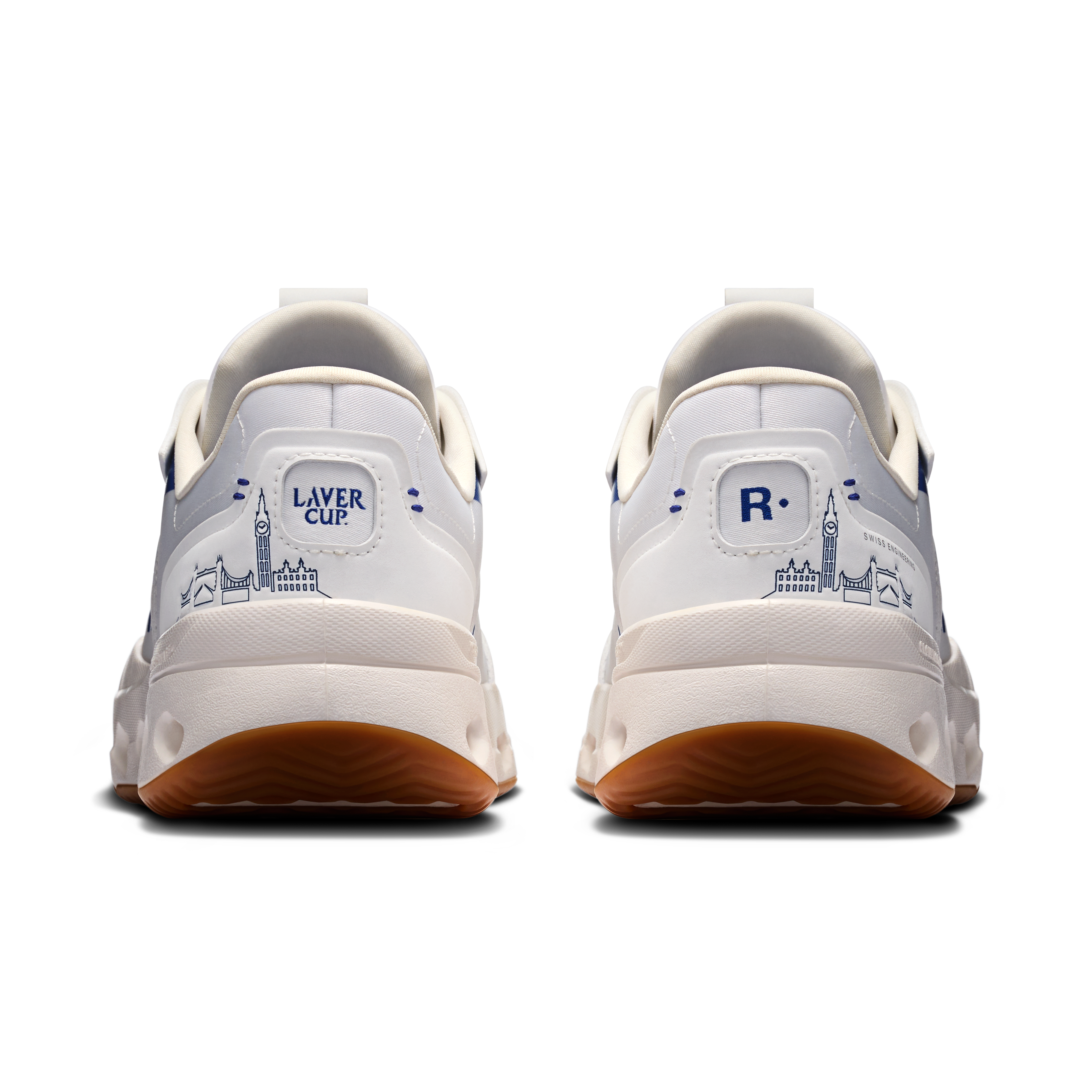 On THE ROGER Wildcard LC White & Indigo Femme Active Life Chaussures