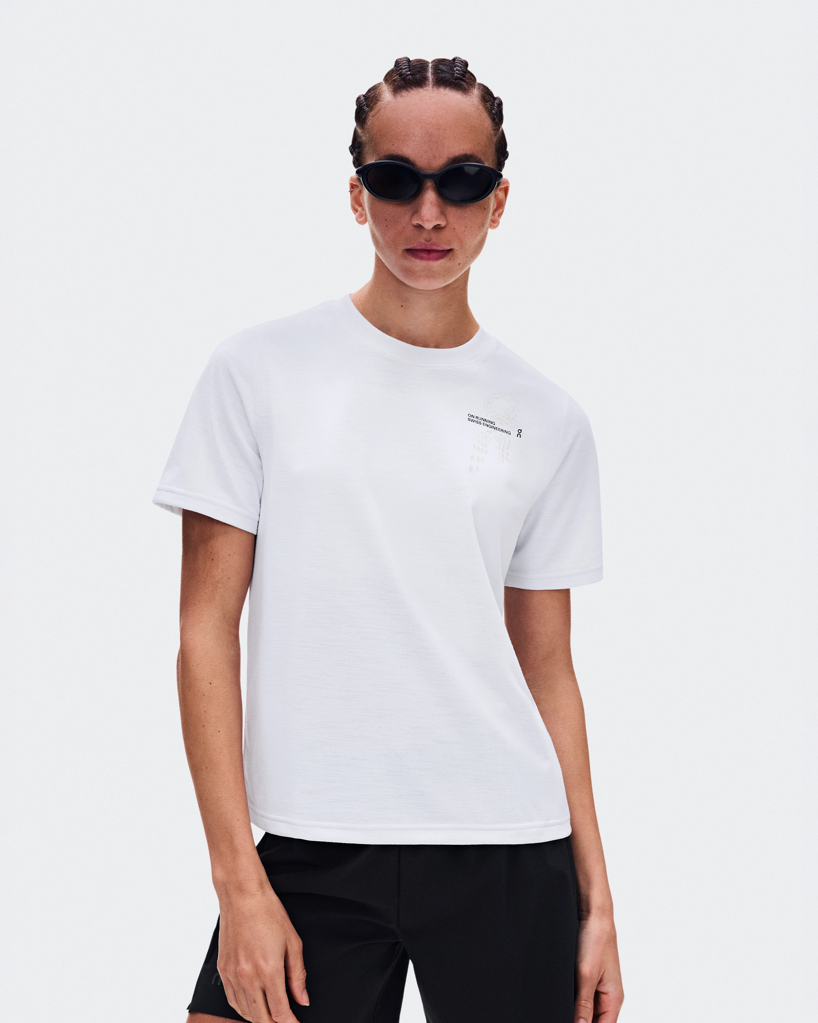 On On Run-T White Femme Hauts et t-shirts
