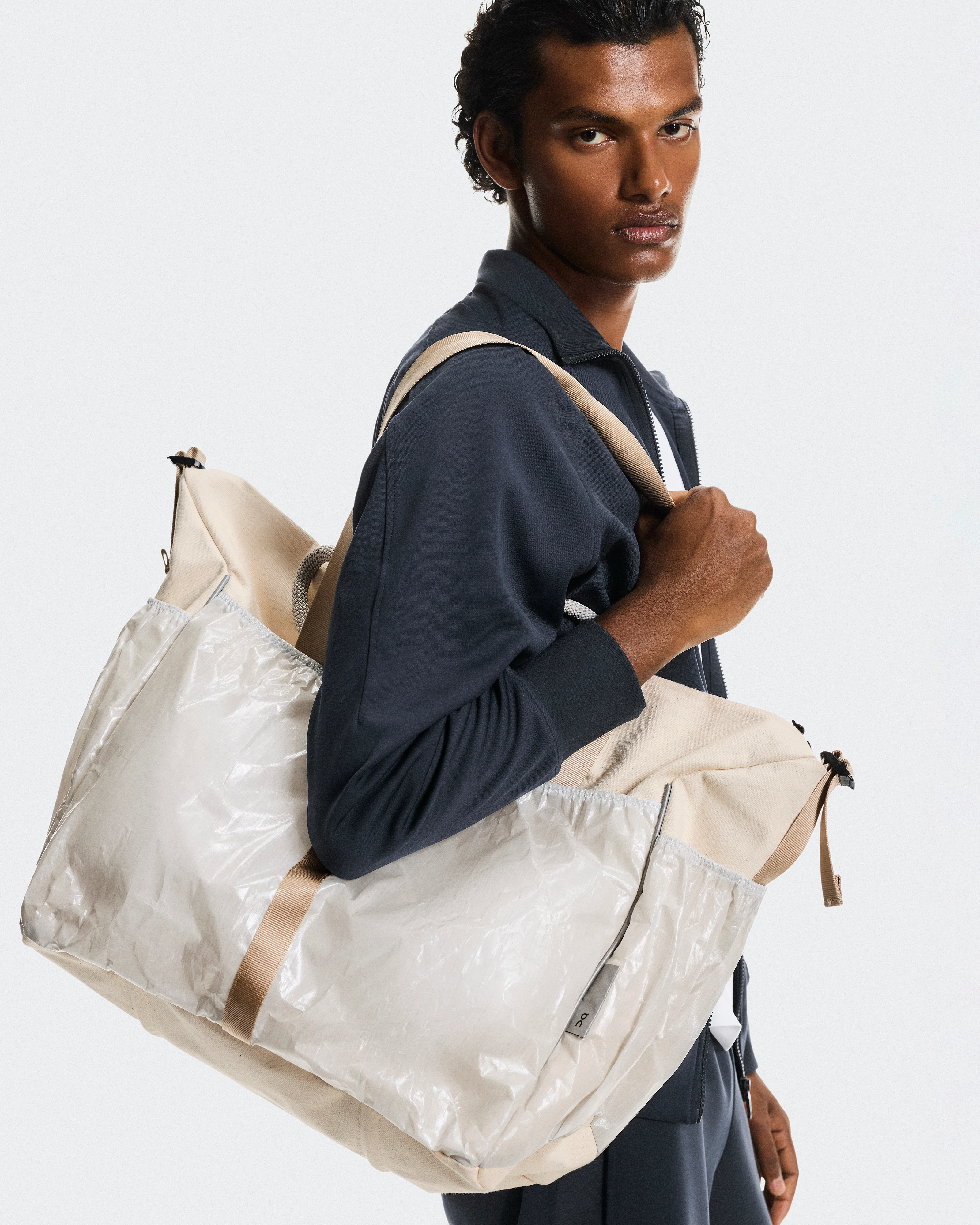 On Court Pack 40L Sesame & White Unisexe Sacs