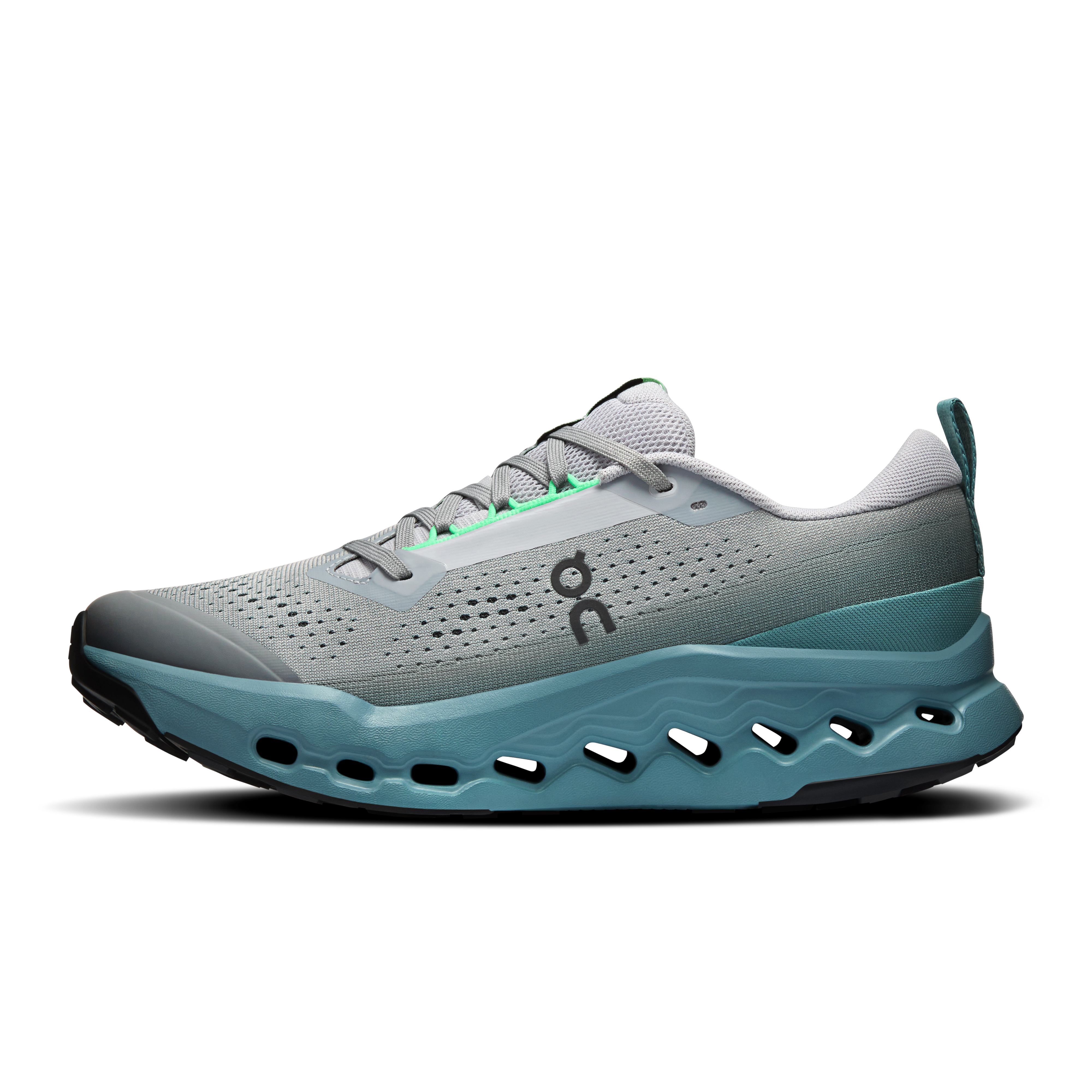 On Cloudsurfer Trail 2 Platinum & Tide Homme Running de trail Chaussures