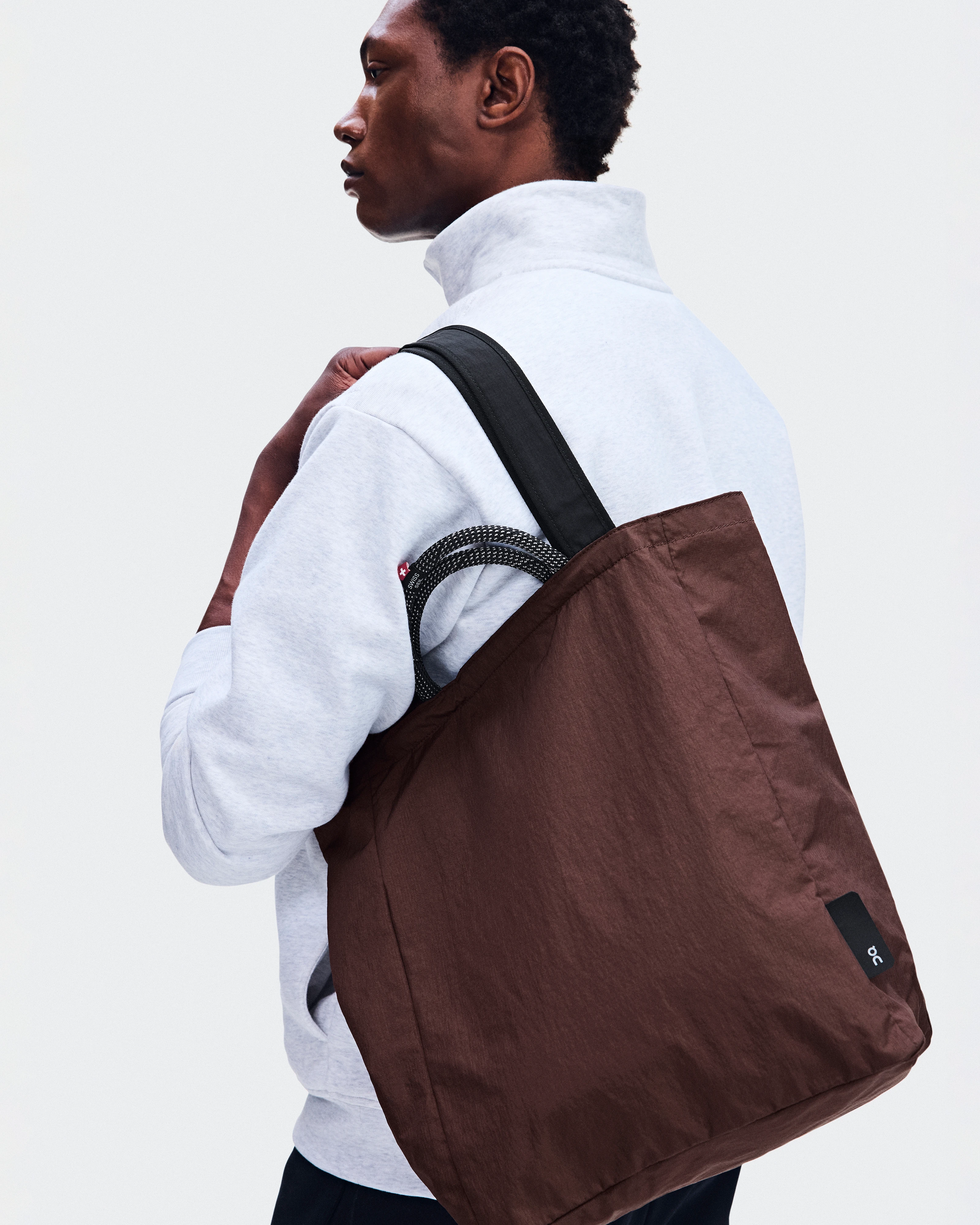 On Tote Pack 25L Cacao & Black Unisexe Sacs