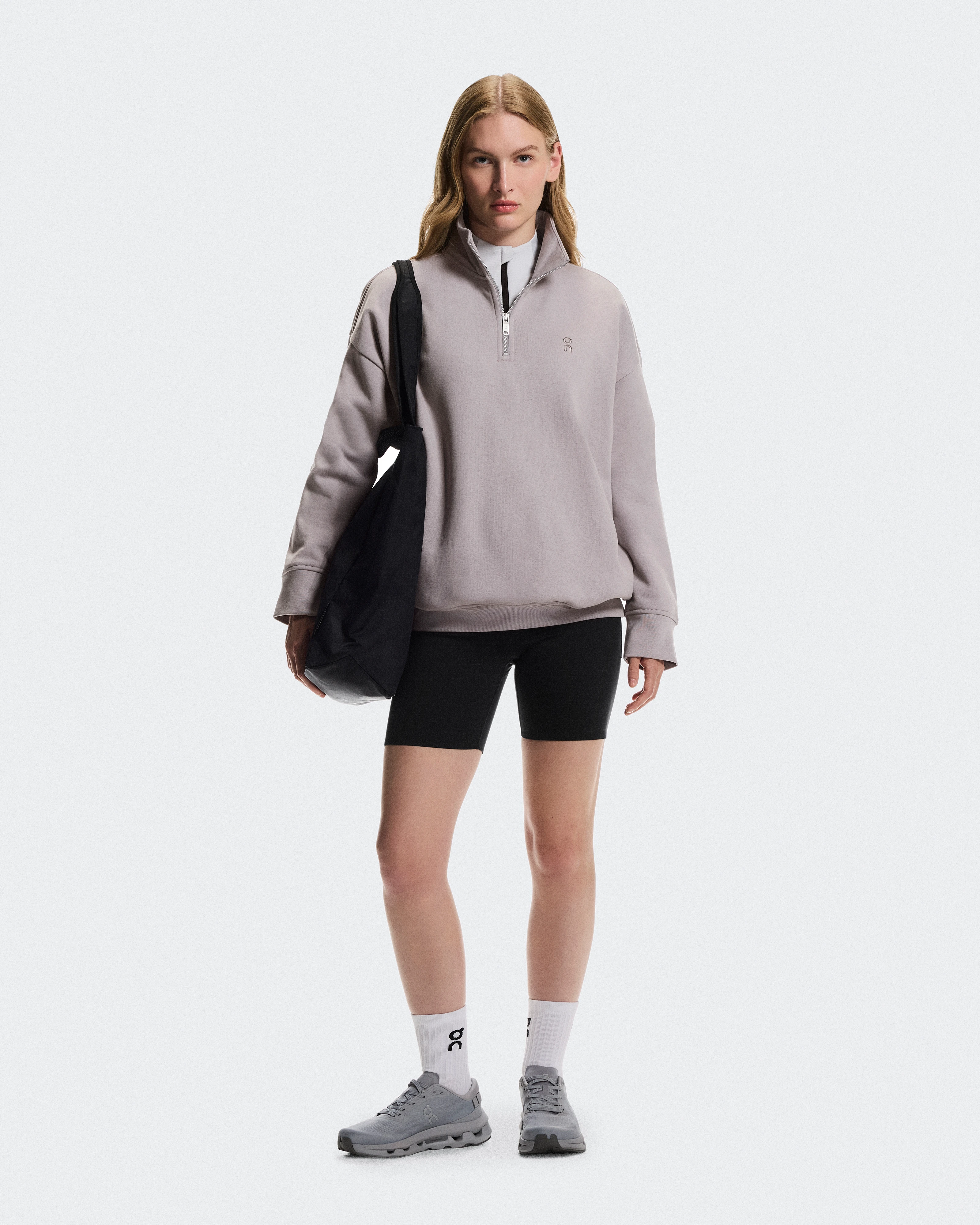 On Club Collective 1/4 Zip Ore Femme Sweats à capuche et sweats