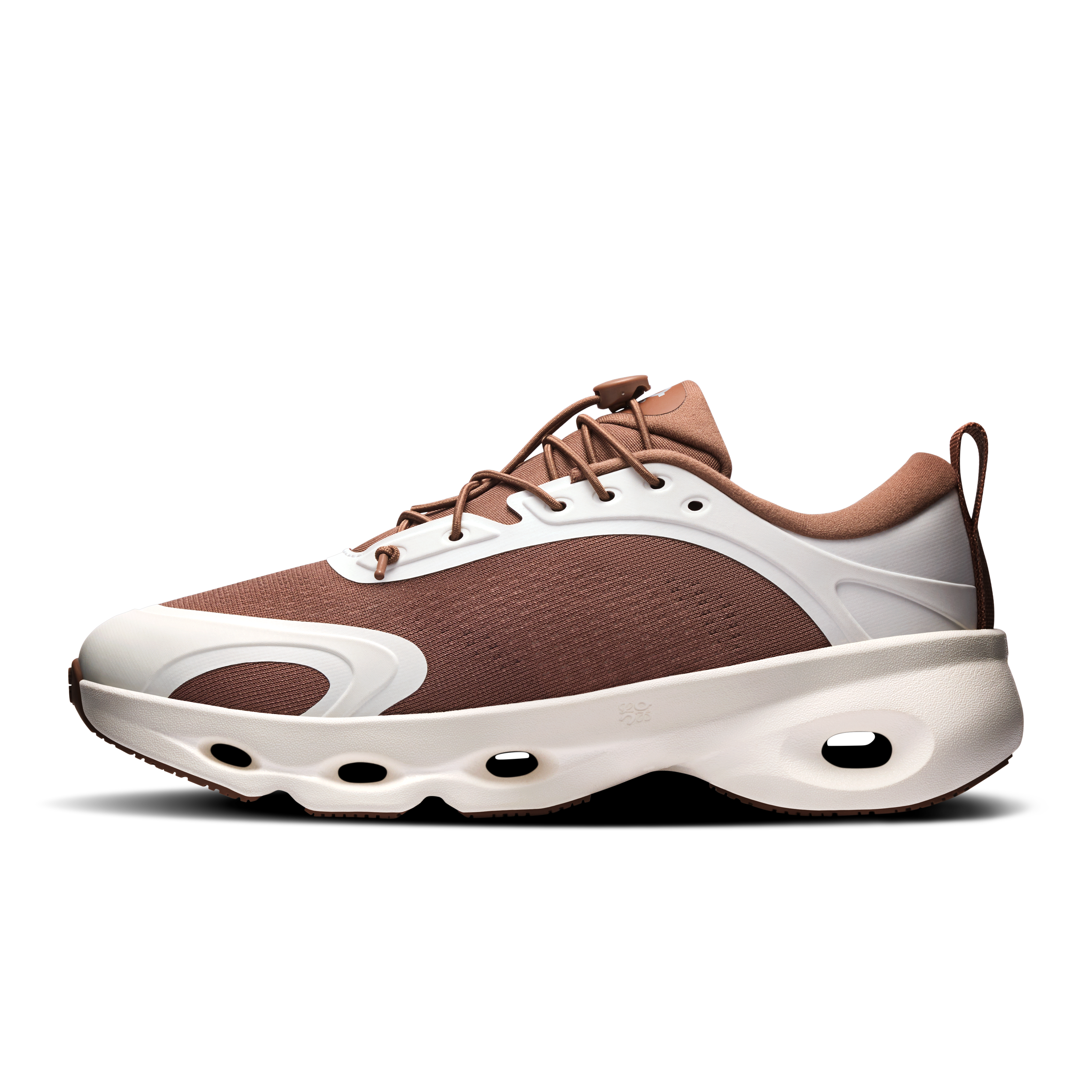 On Cloudsolo LOEWE Taupe & Eggshell Femme Active Life Chaussures