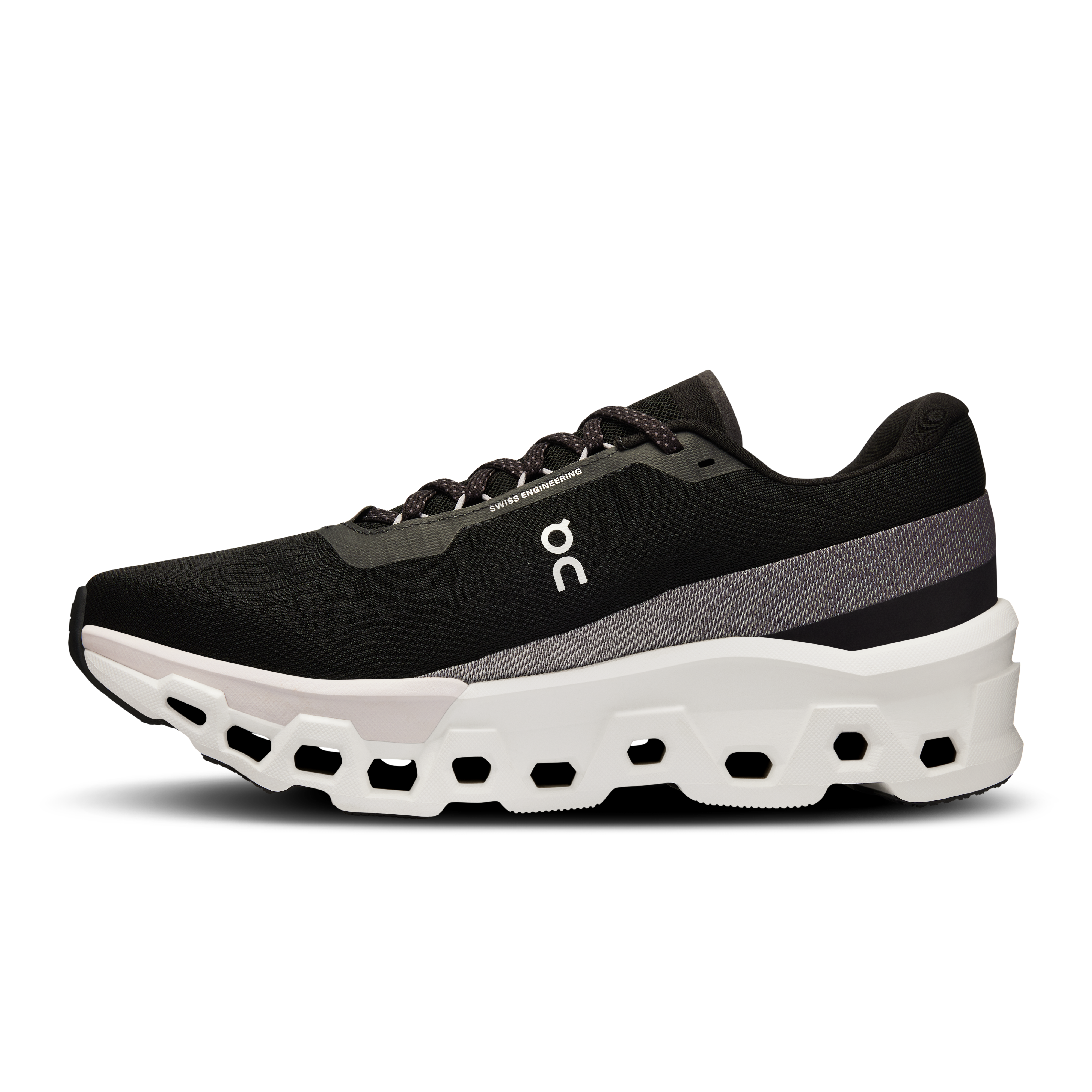 On Cloudmonster 2 Black & Frost Homme Running sur route Chaussures