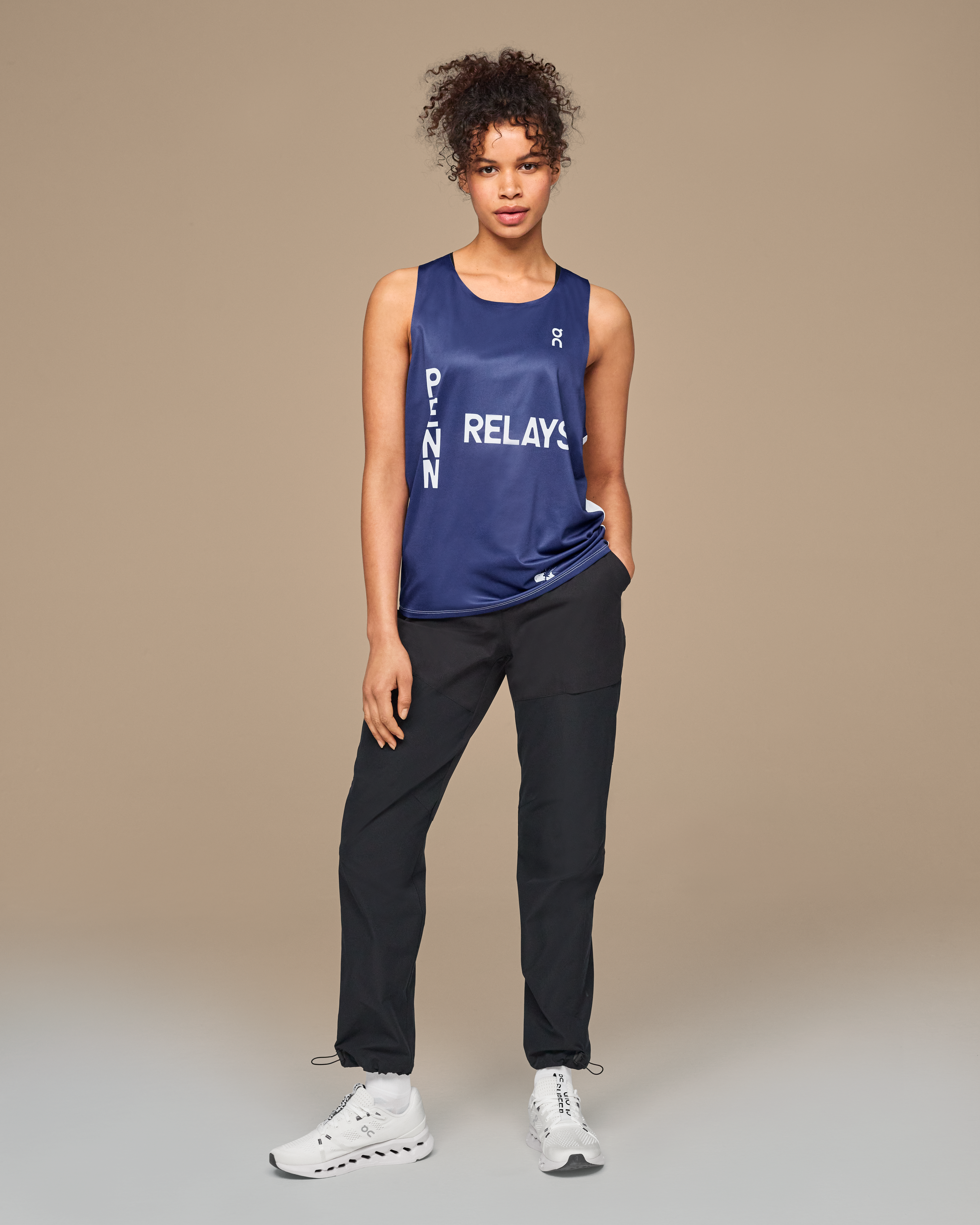 On Penn Relays Singlet Indigo Unisexe Hauts et t-shirts