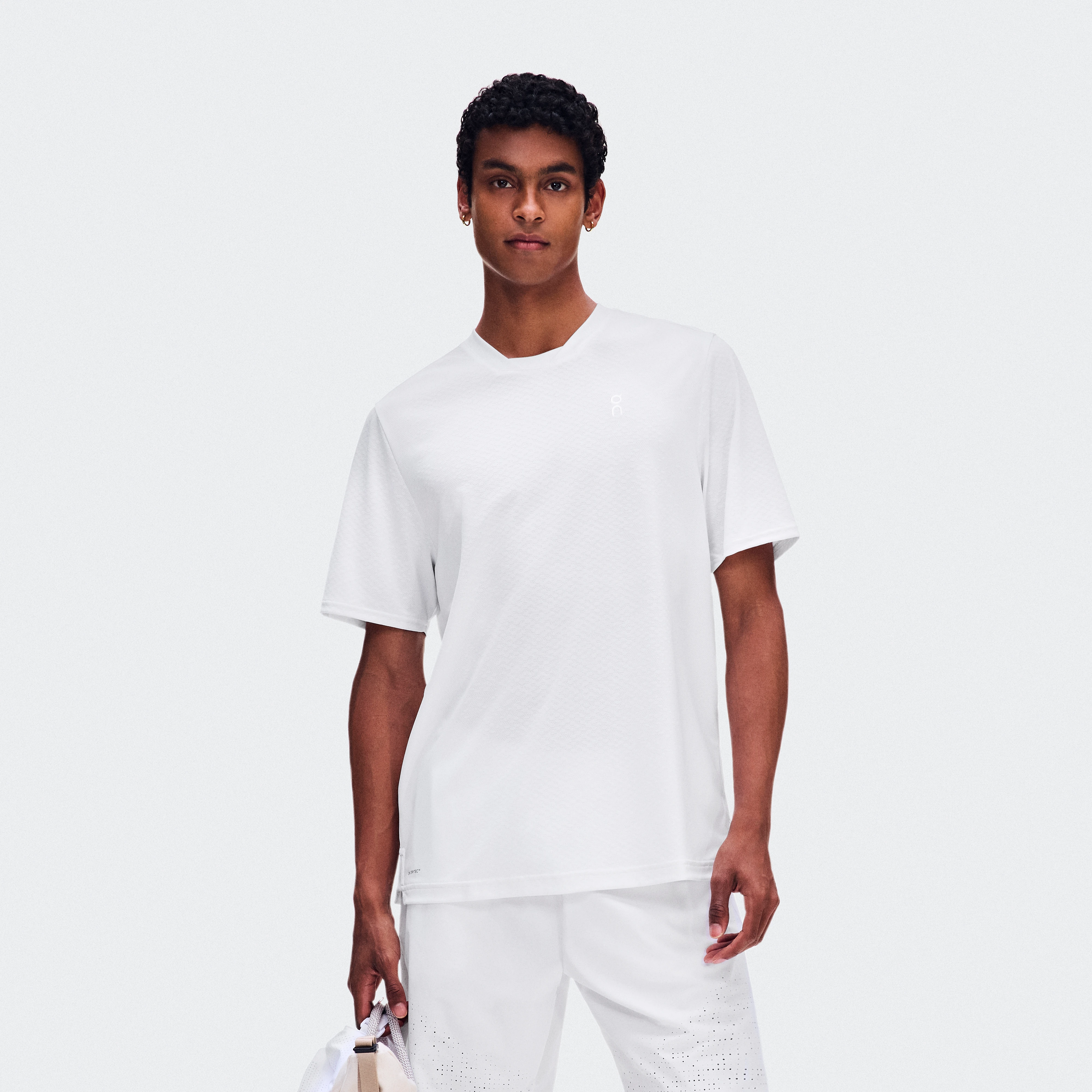 On Court-T Edit LDN White Homme – Tennis, sports de raquette Hauts et t-shirts