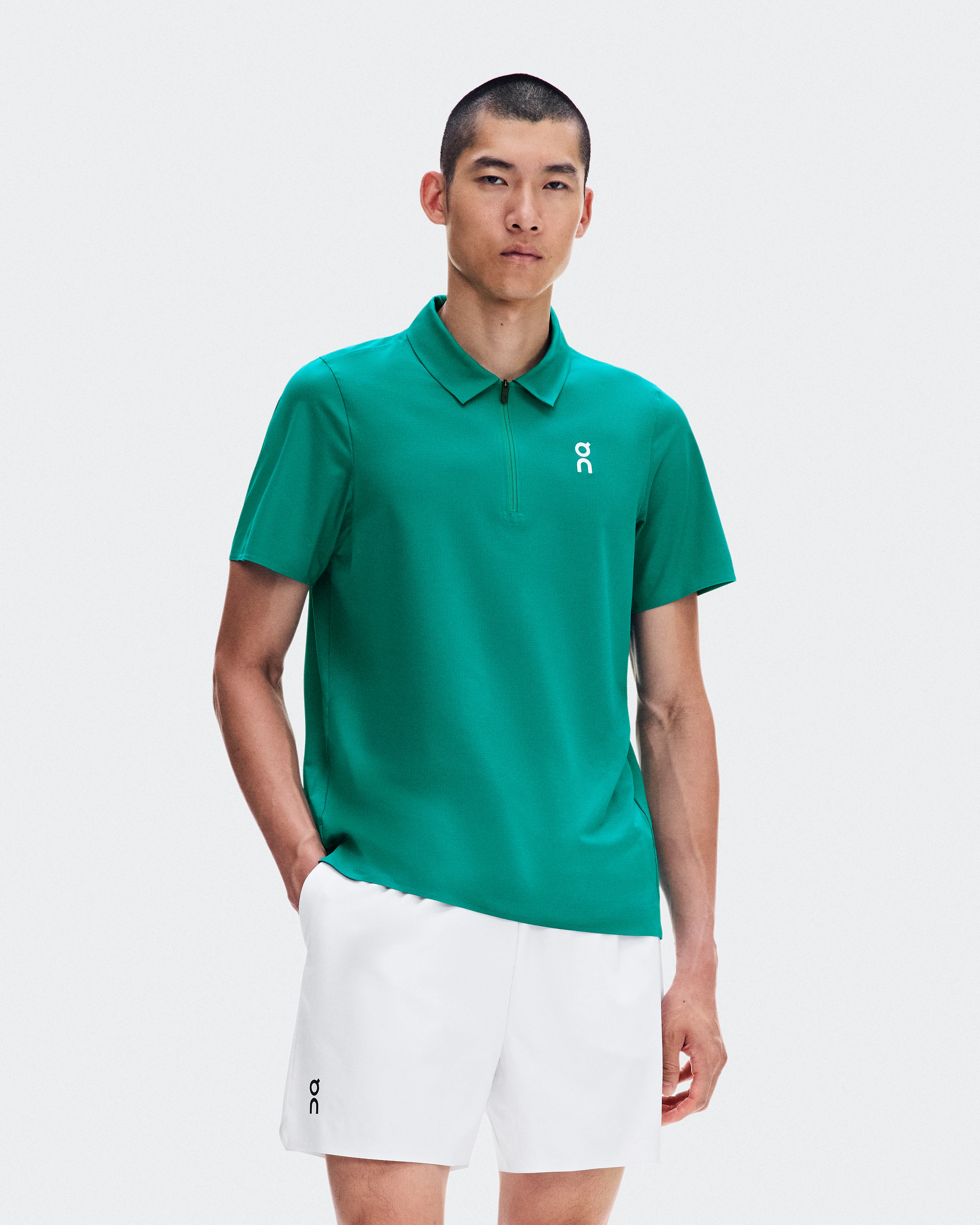 On Court Polo Neem Homme Hauts et t-shirts