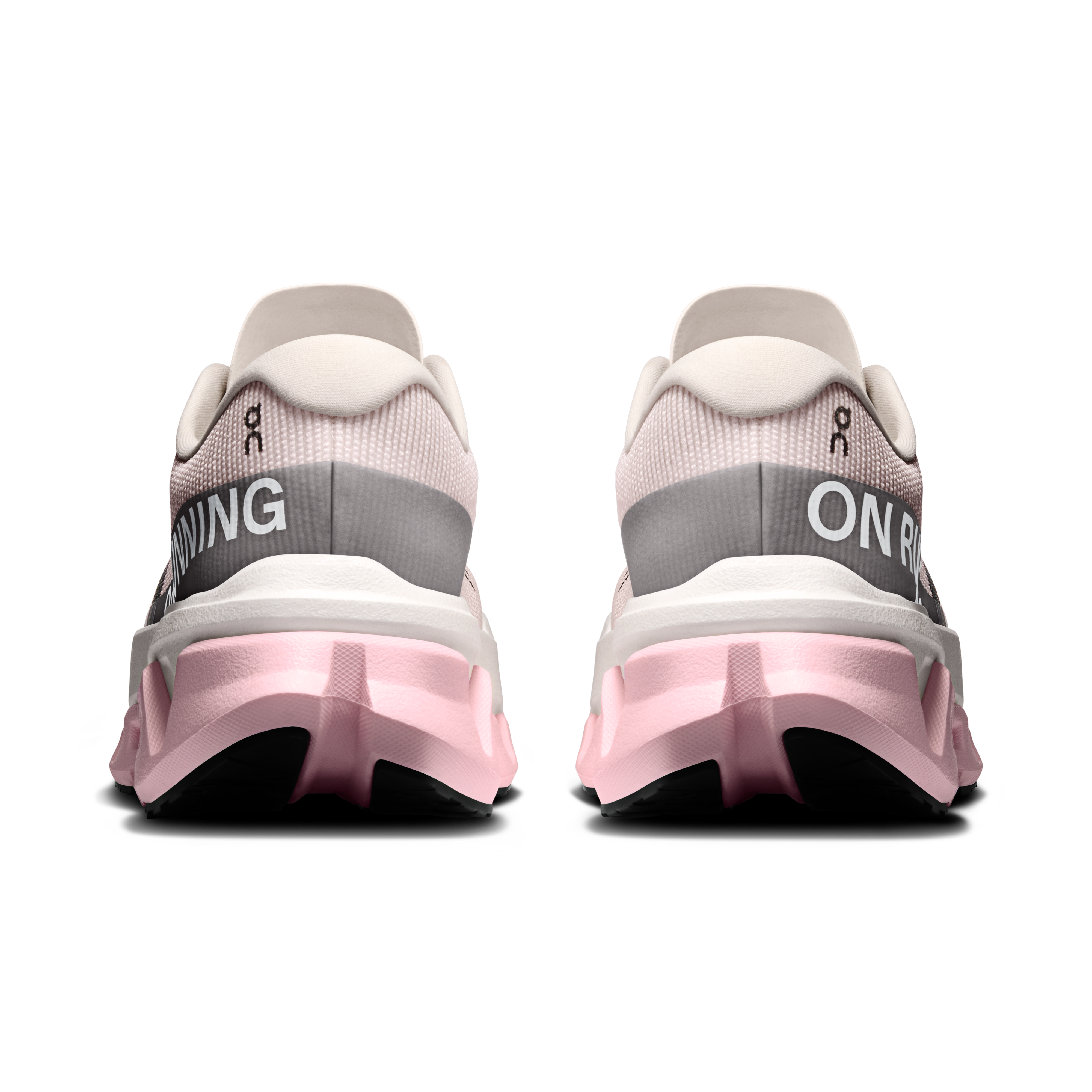 On Cloudmonster 3 Hyper Ivory & Peony Femme Running sur route Chaussures