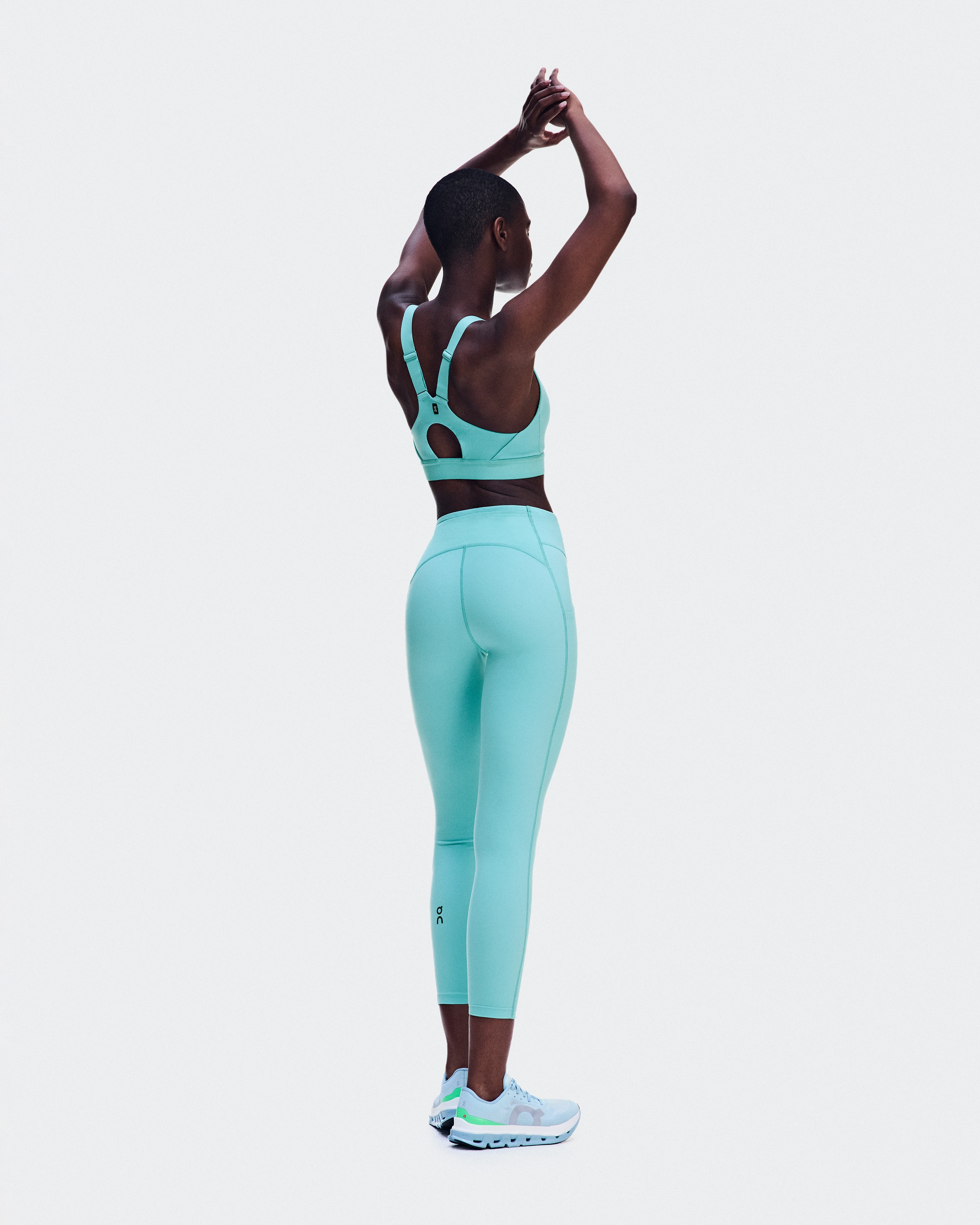 On Performance Bra Aquamarine Femme Brassières