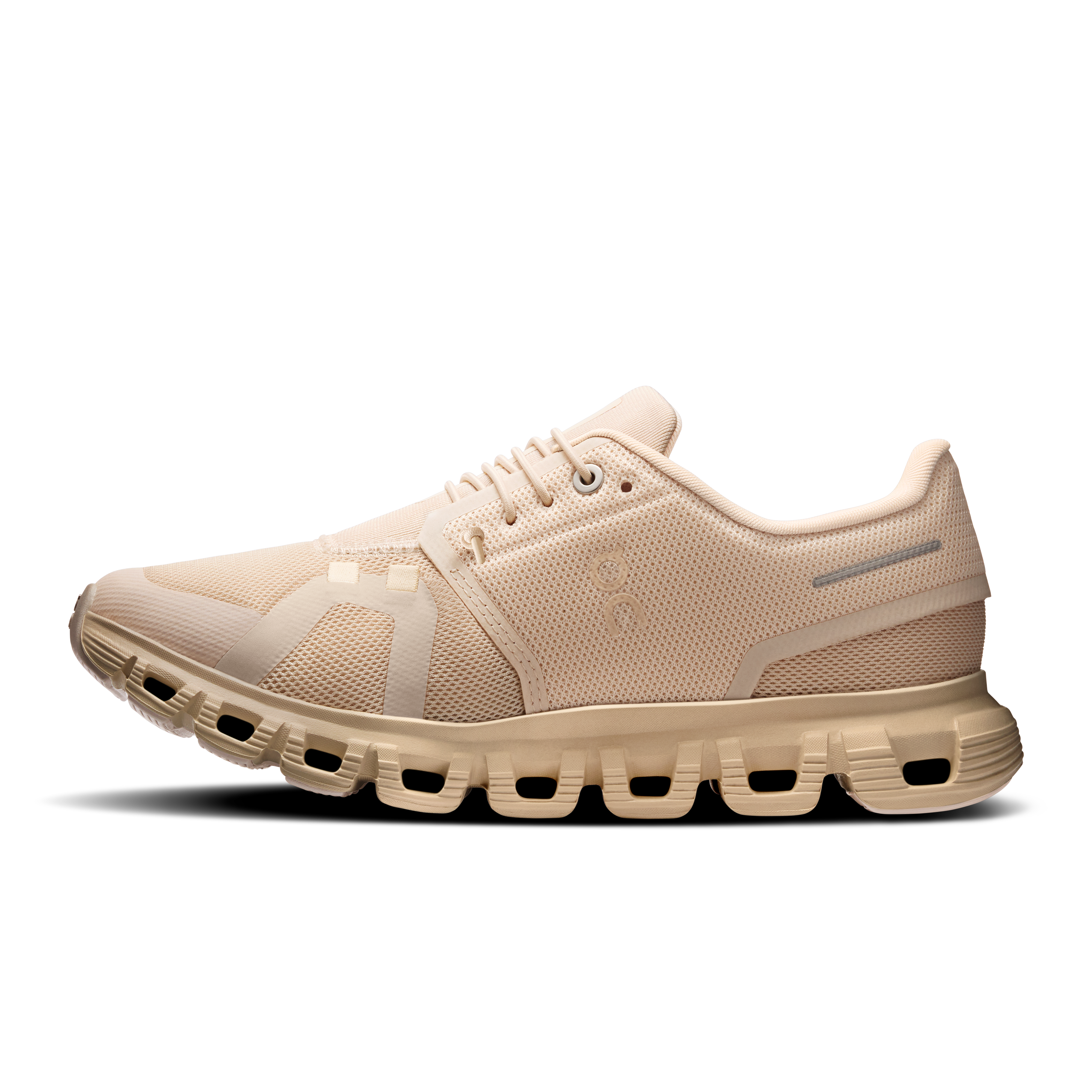 On Cloud 6 Sand & Sand Femme Active Life Chaussures