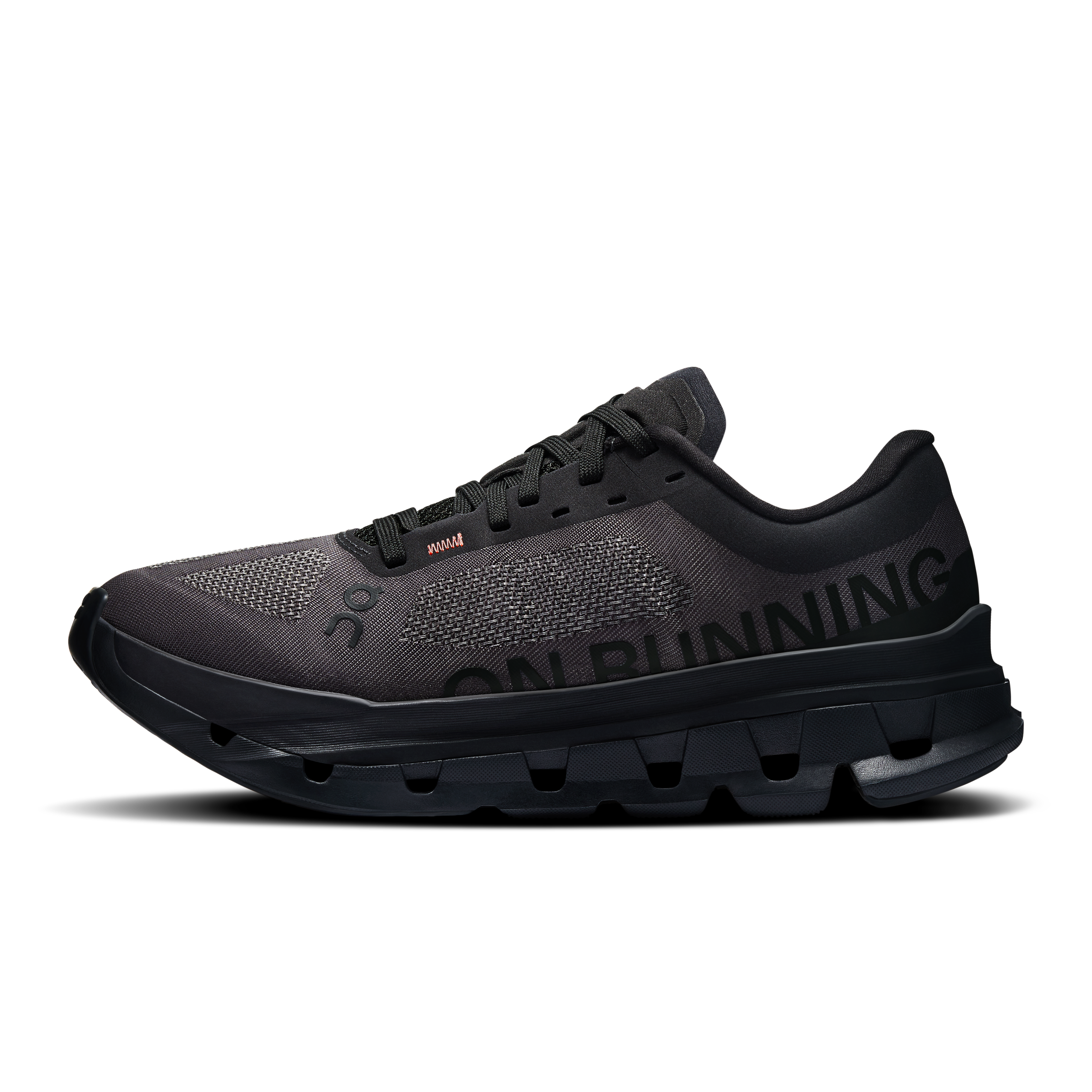 On Cloudflow 5 Black & Black Femme Running sur route Chaussures