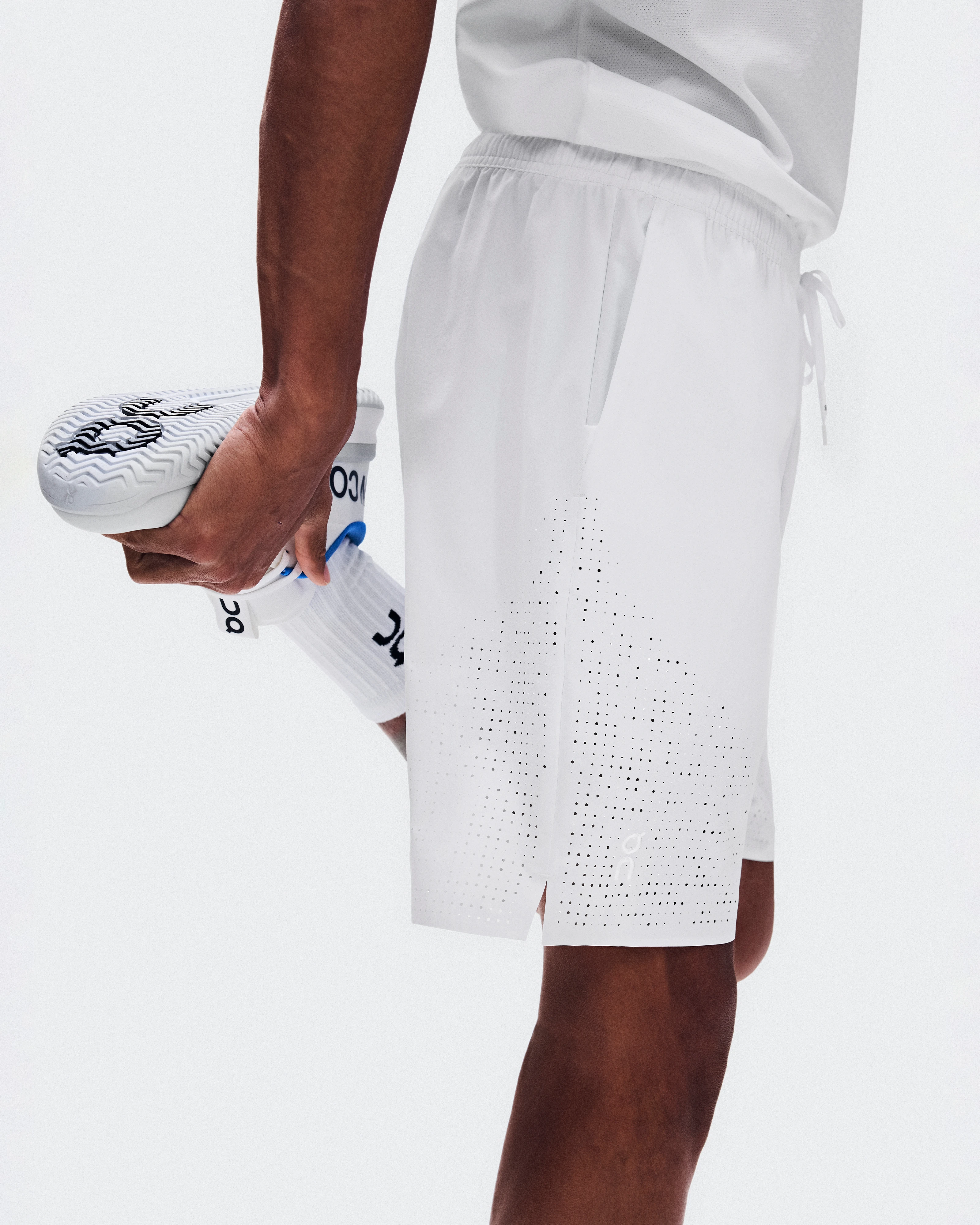 On 7" Court Shorts LDN White Homme