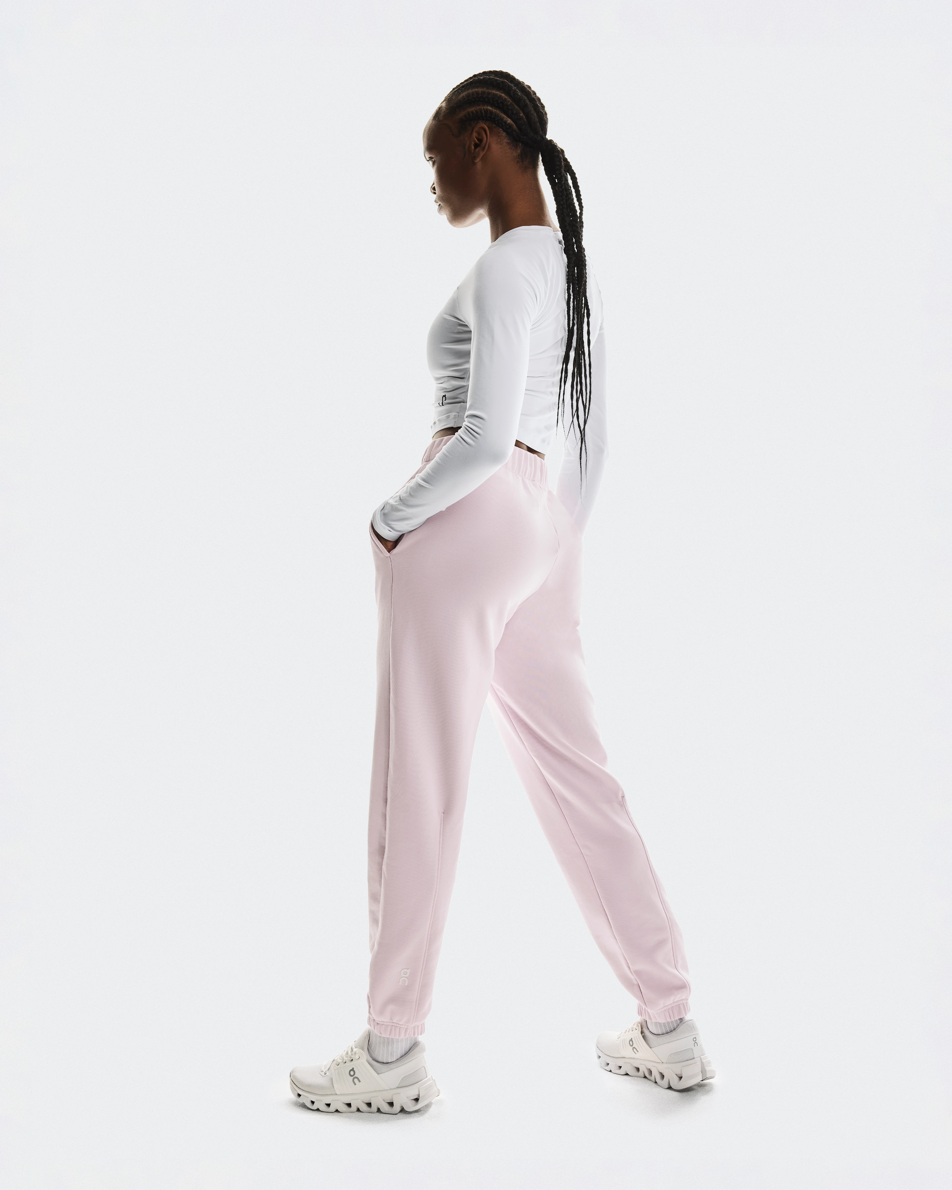 On Club Pants Orchid Femme Pantalons
